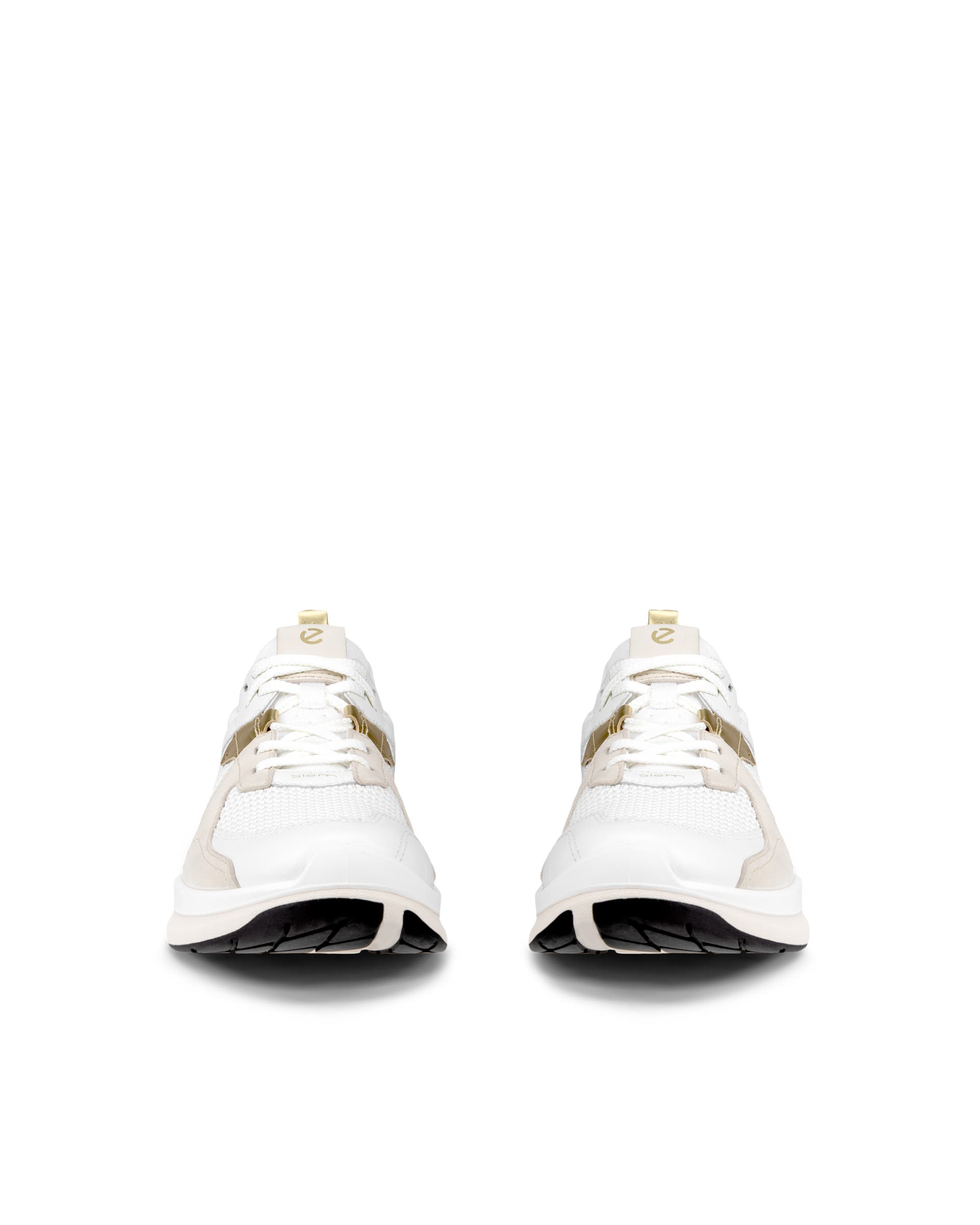ECCO BIOM 2.2 Women ウィメンズ レザースニーカー - ホワイト - Front pair