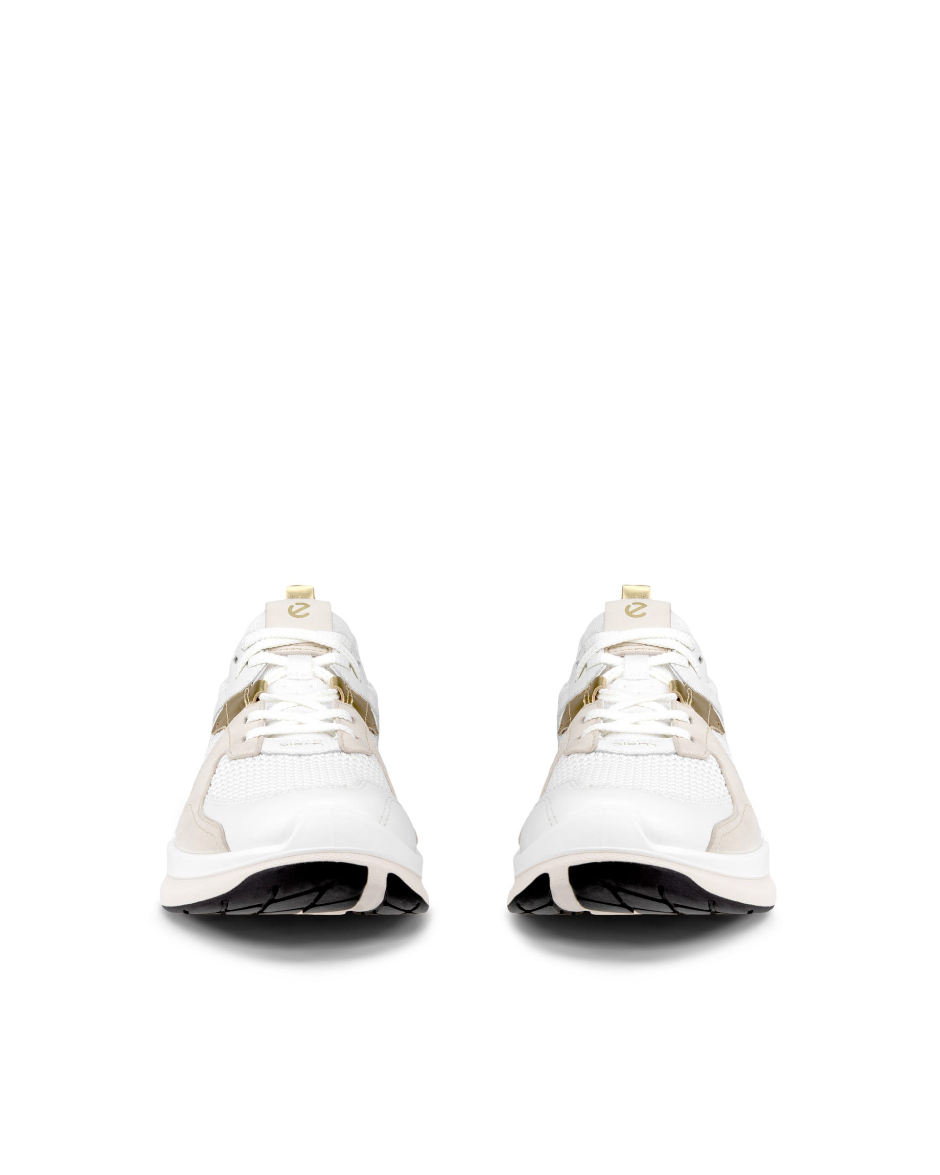 ECCO BIOM 2.2 Women ウィメンズ レザースニーカー - ホワイト - Front pair