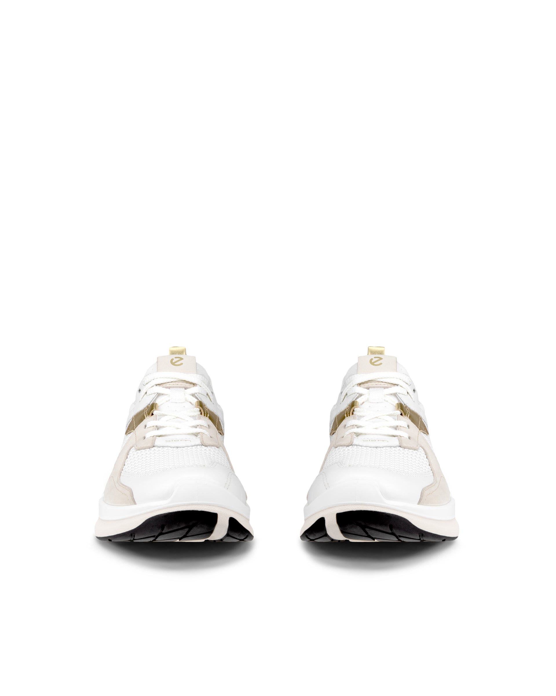 ECCO BIOM 2.2 Women ウィメンズ レザースニーカー - ホワイト - Front pair