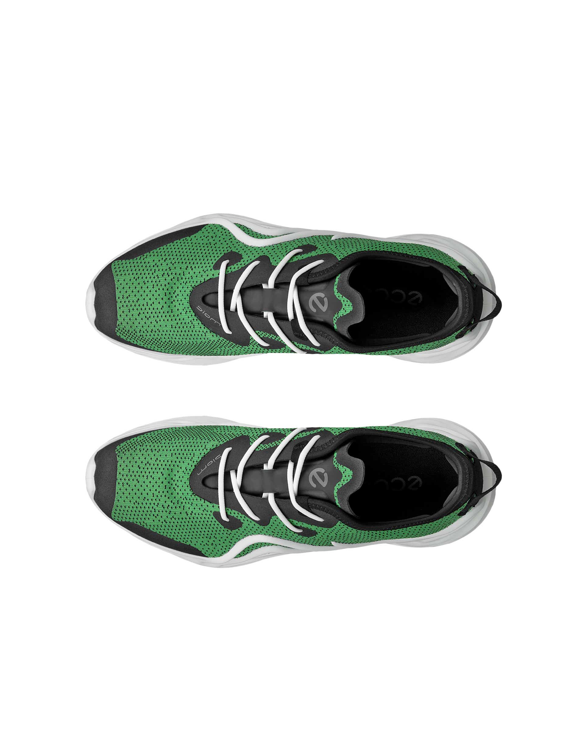 ECCO® Biom Infinite Heren sneaker van textiel - Groen - Top left pair