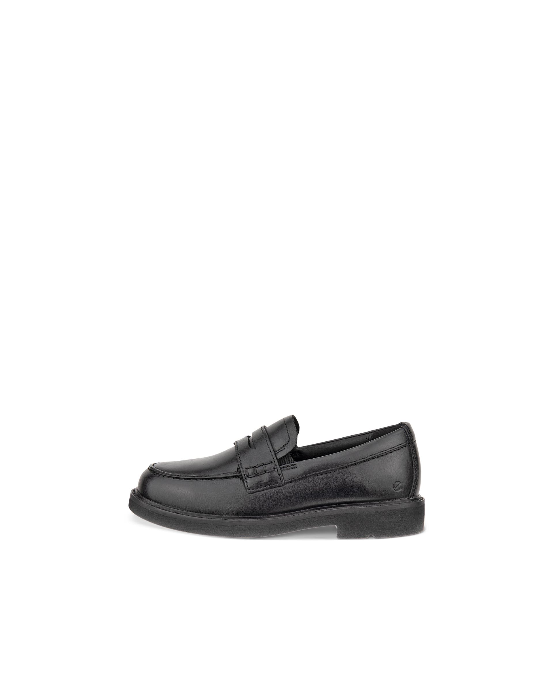 Men's ECCO® Metropole London Leather Slip-On | Black