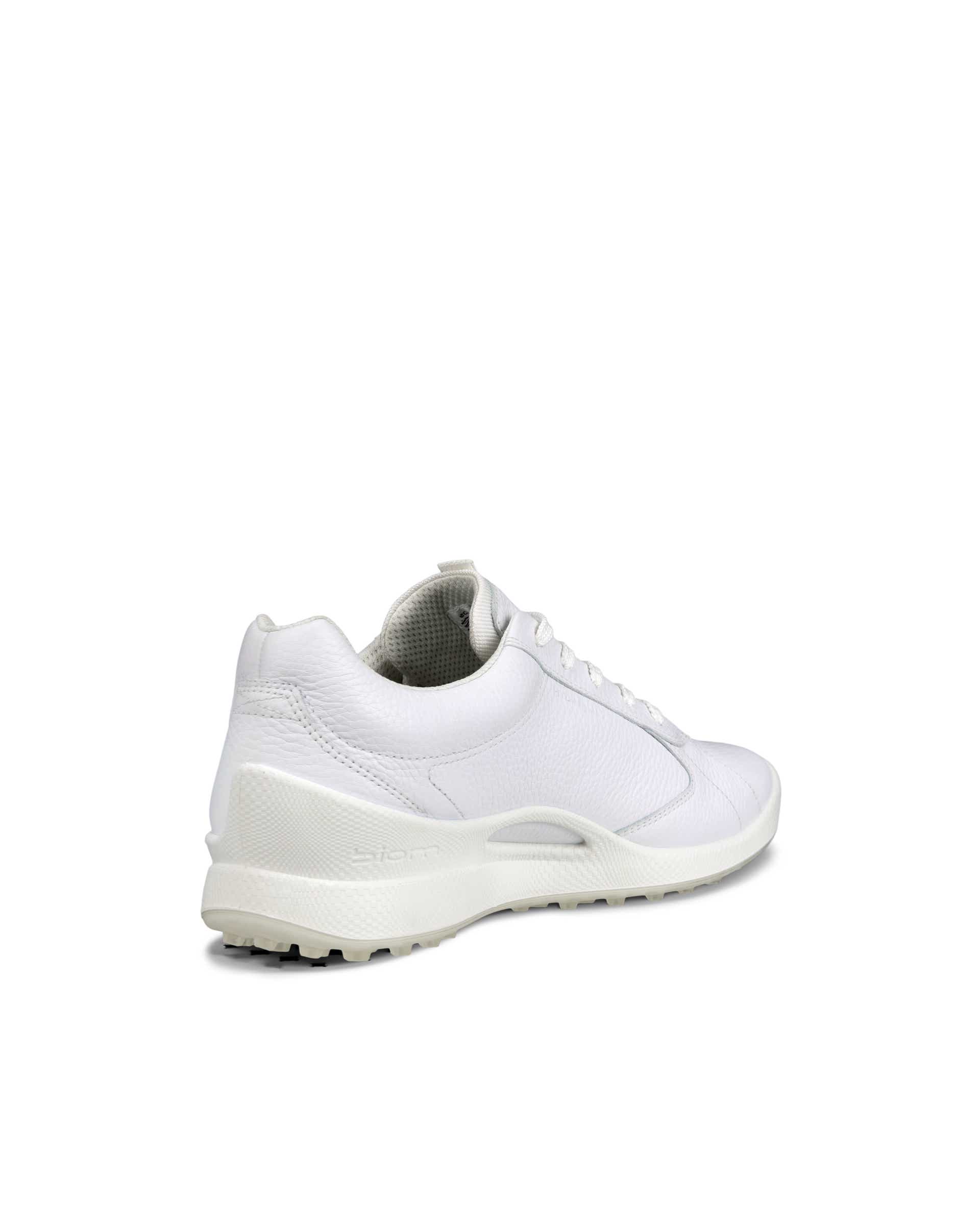 ECCO Golf BIOM Hybrid メンズ レザーゴルフシューズ - ホワイト - Back