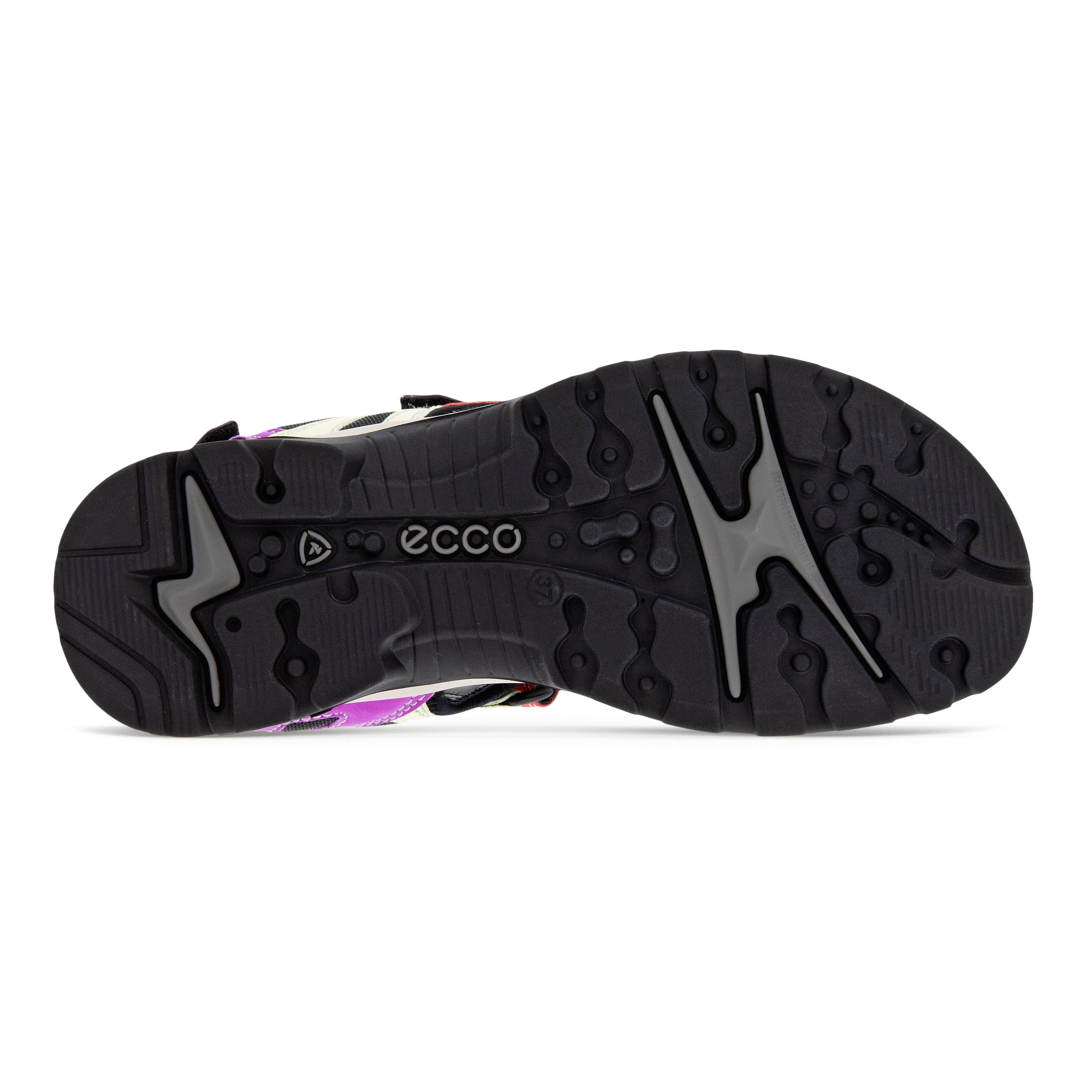 Women's ECCO® Offroad Nubuck Outdoor Sandal - Multicolour - Sole