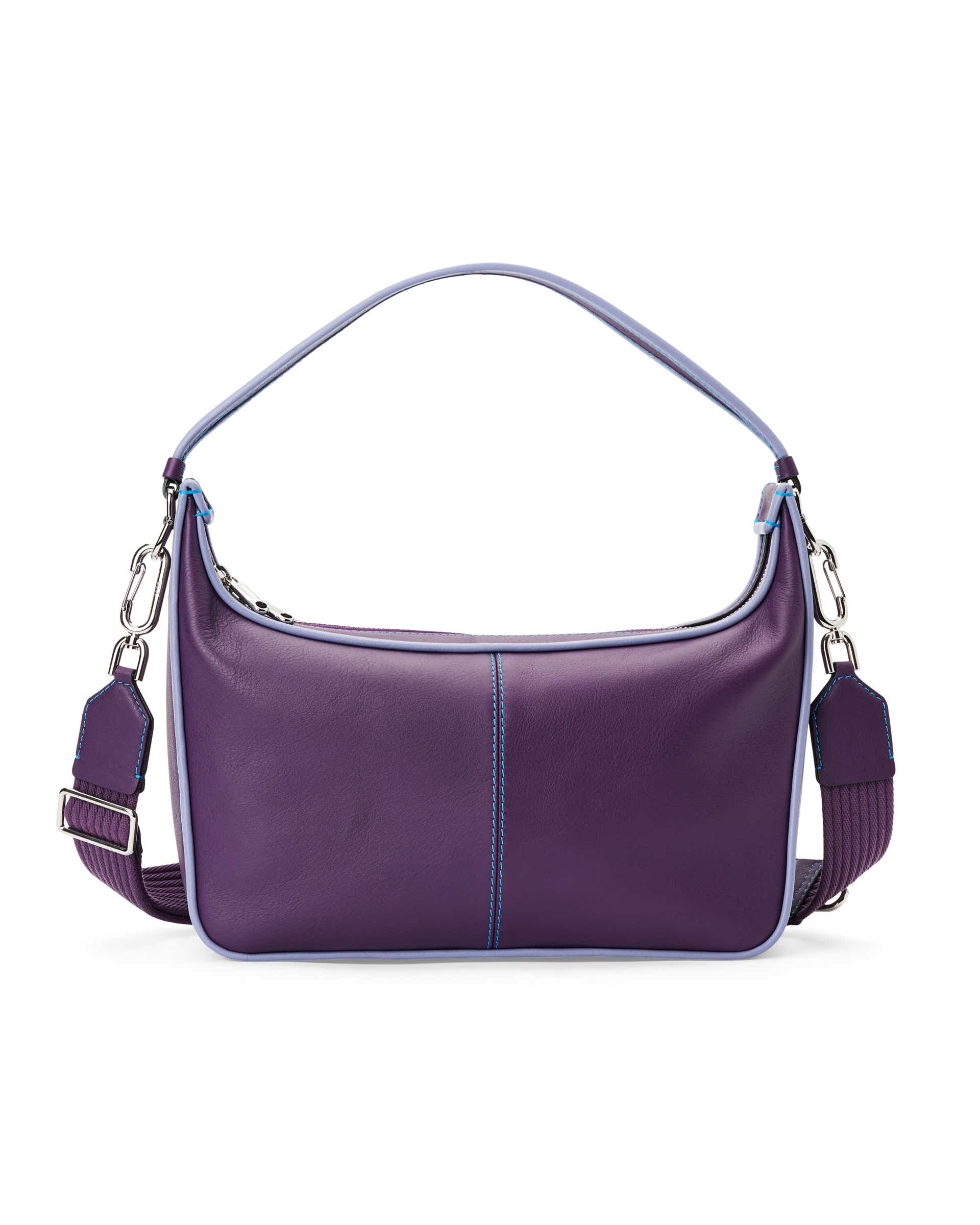 ECCO Hobo S レザーホーボーバッグ - パープル - Back