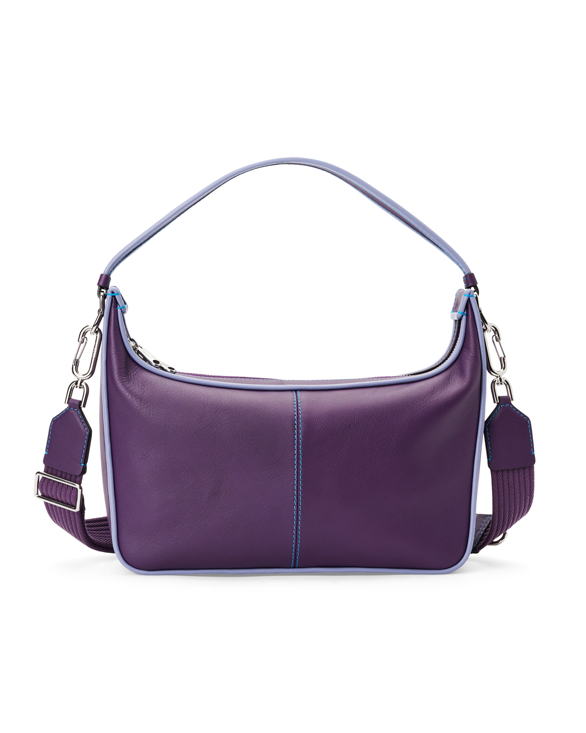 ECCO Hobo S レザーホーボーバッグ - パープル - Back