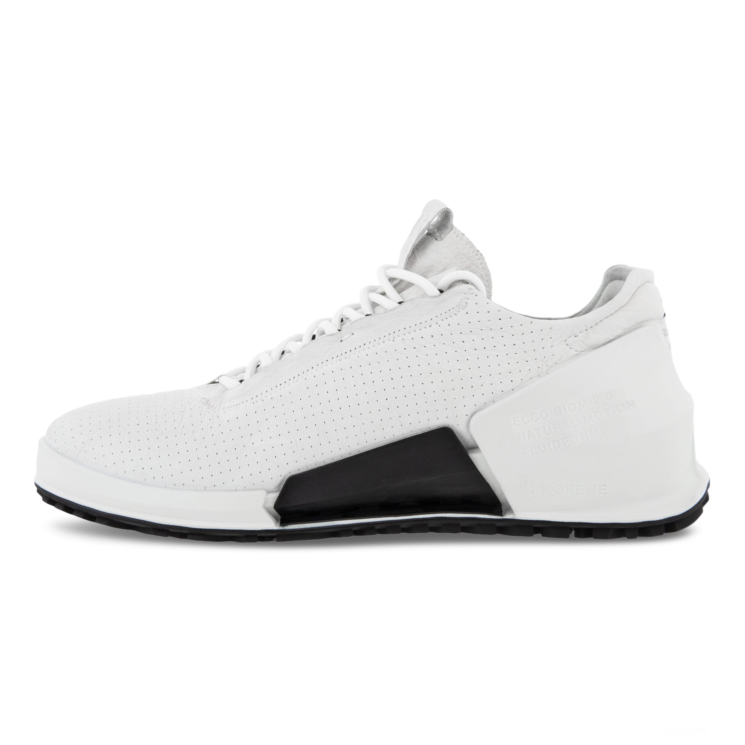 ECCO BIOM 2.0 Low メンズ レザースニーカー - ホワイト - Inside