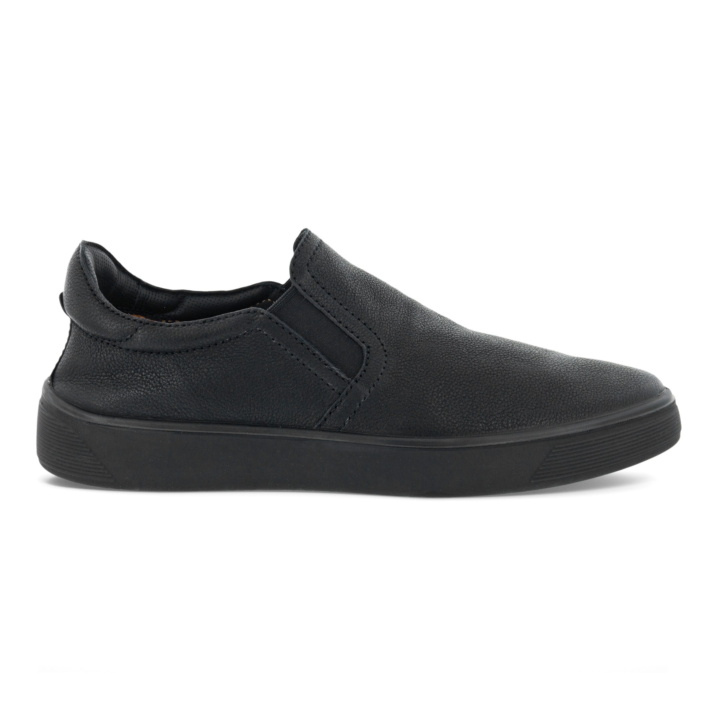 ECCO Street Tray Men's Slip-on - Black - Outside