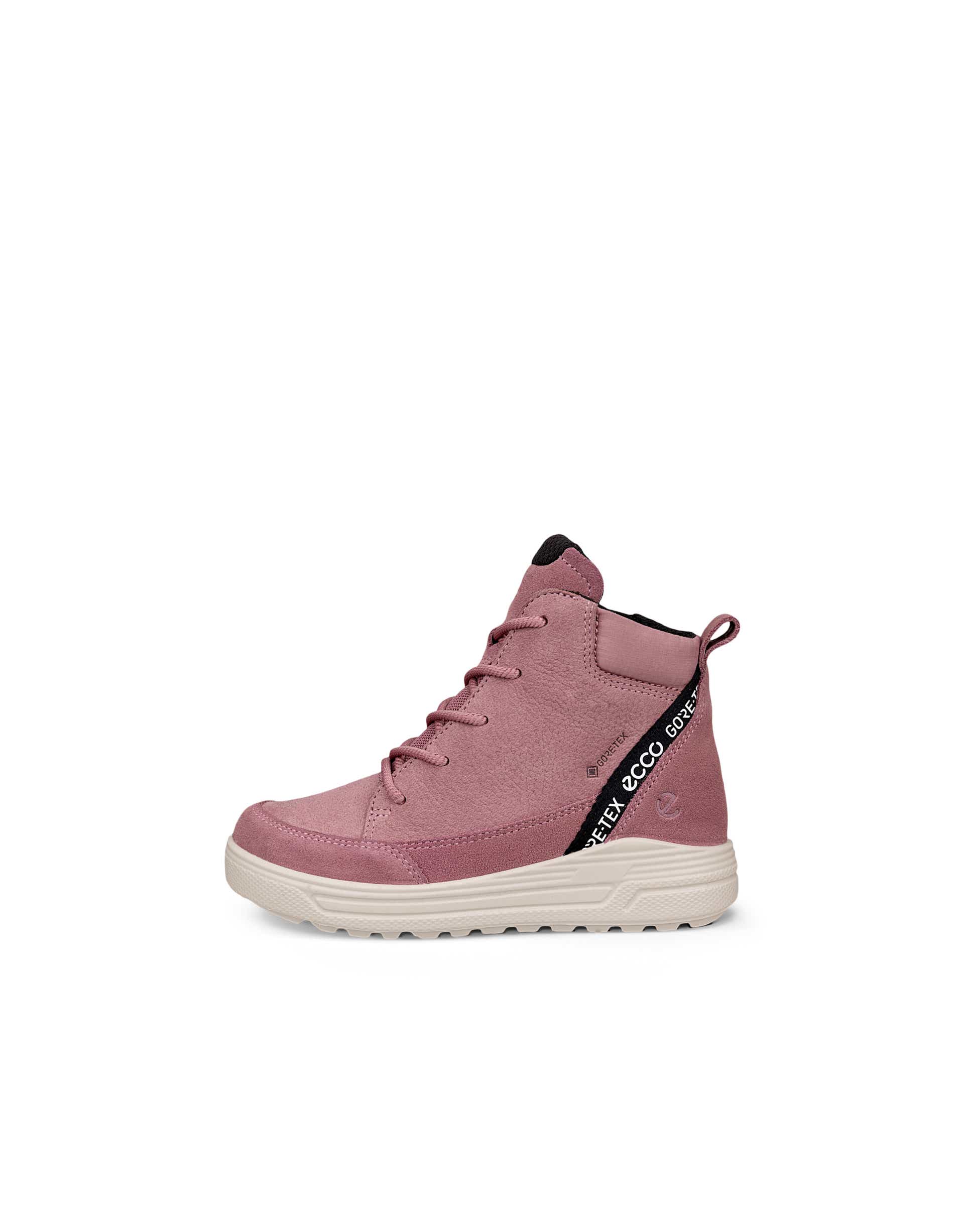 ECCO® URBAN SNOWBOARDER dječje zimske čizme od nubuka Gore-Tex - Ružičasta - Outside