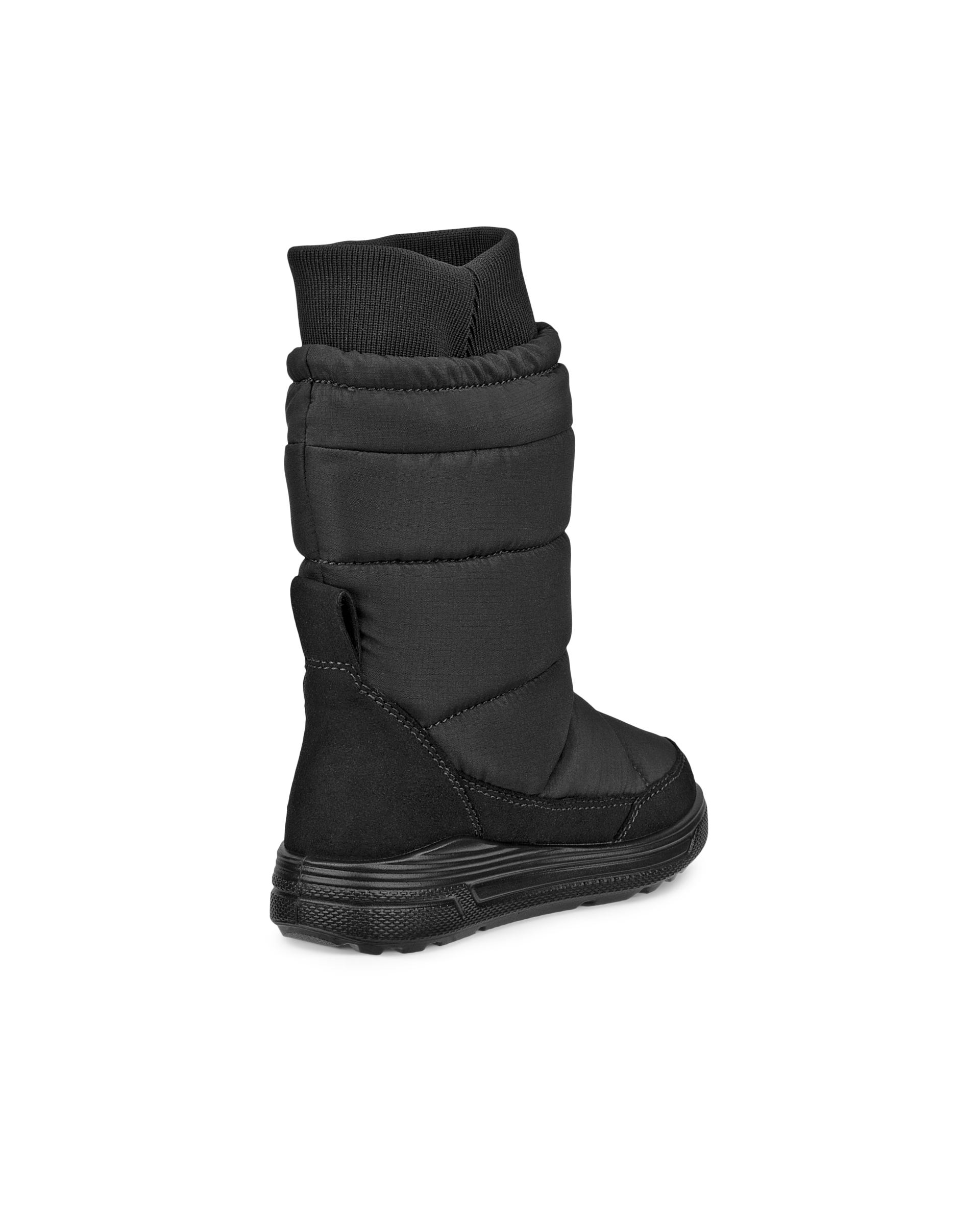 Detské textilné nepremokavá zimné čižmy ECCO® URBAN SNOWBOARDER - Čierna - Outside