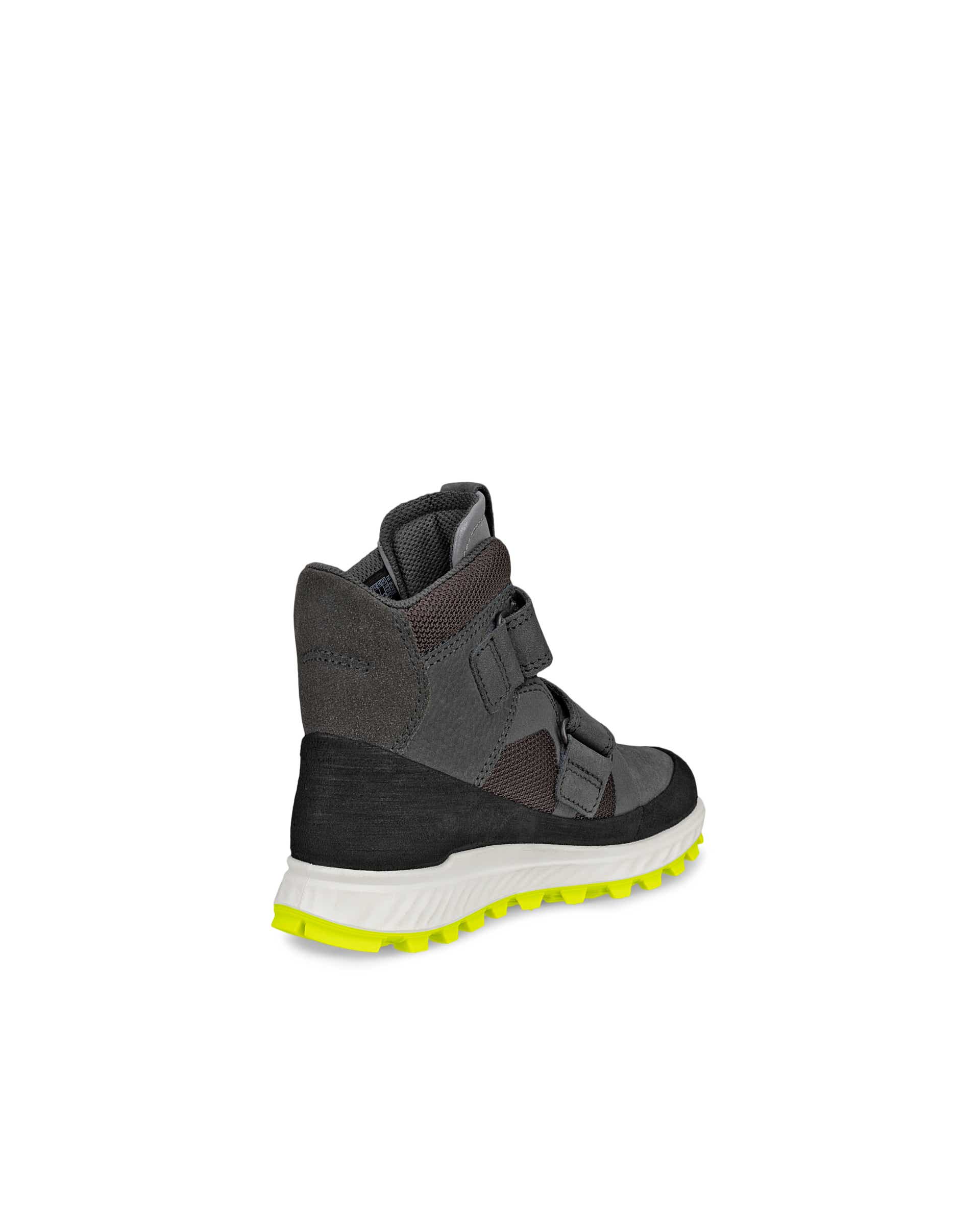 ECCO® Exostrike bottes mi-hautes en nubuck Gore-Tex pour enfant - Gris - Back