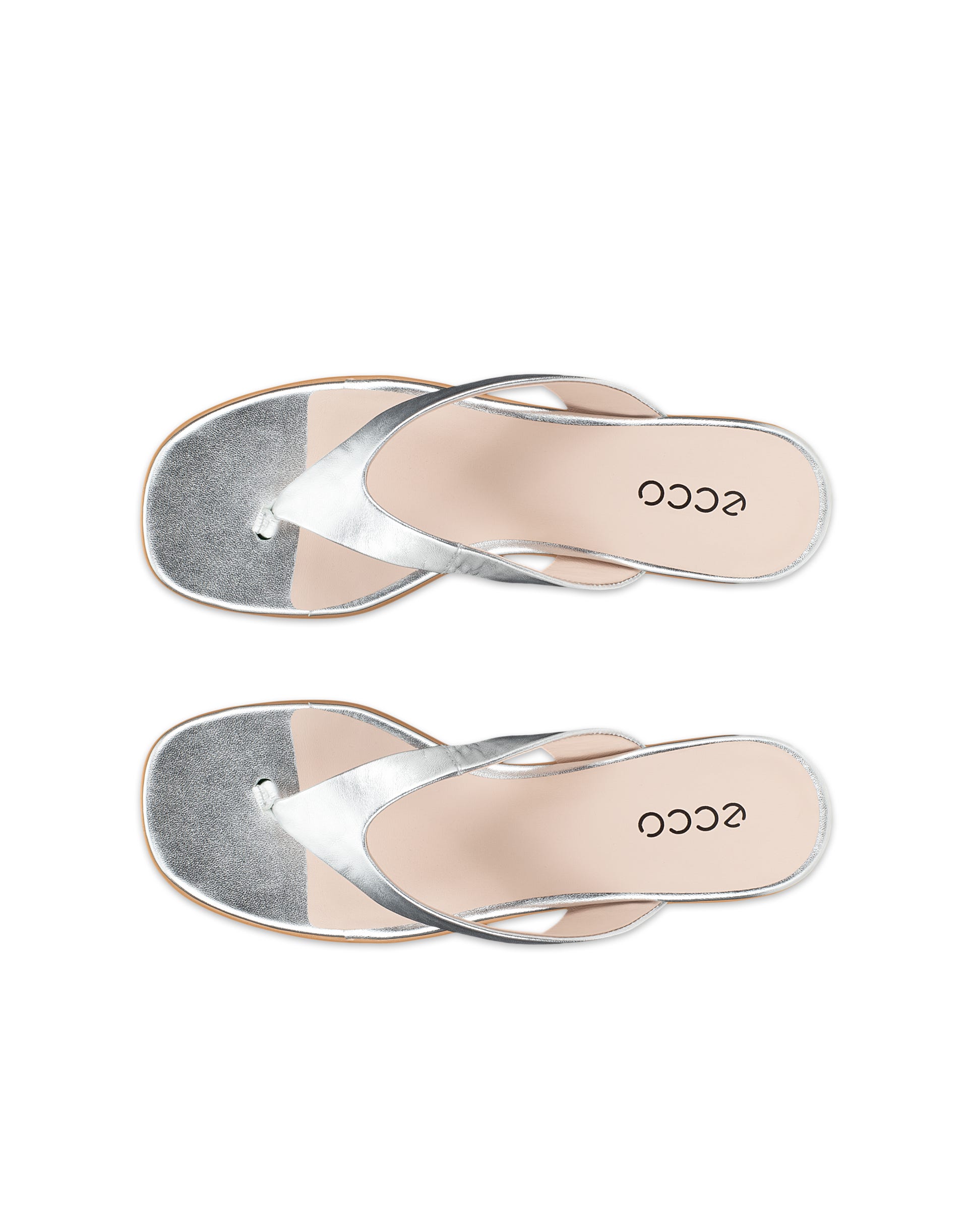 ECCO SCULPTED ALBA 25 WOMEN'S SLIDE - Silver - Outside