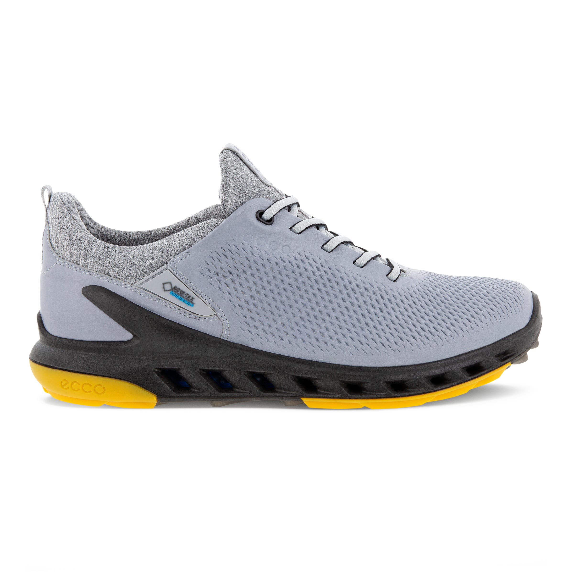 ECCO Men's BIOM Cool Pro GTX Golf Shoes - Grey - Outside