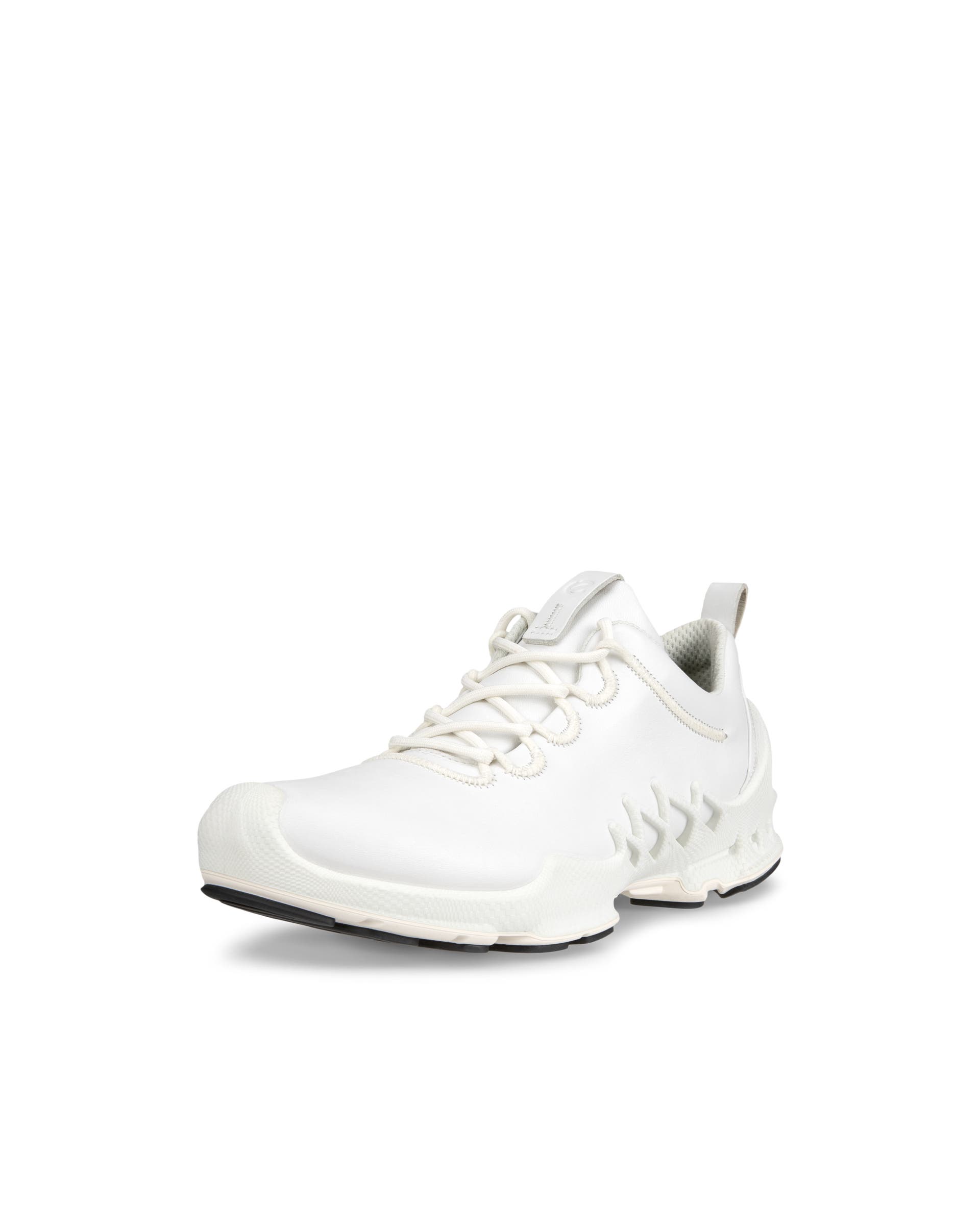 Women's ECCO® BIOM AEX Leather Shoe - White - Main