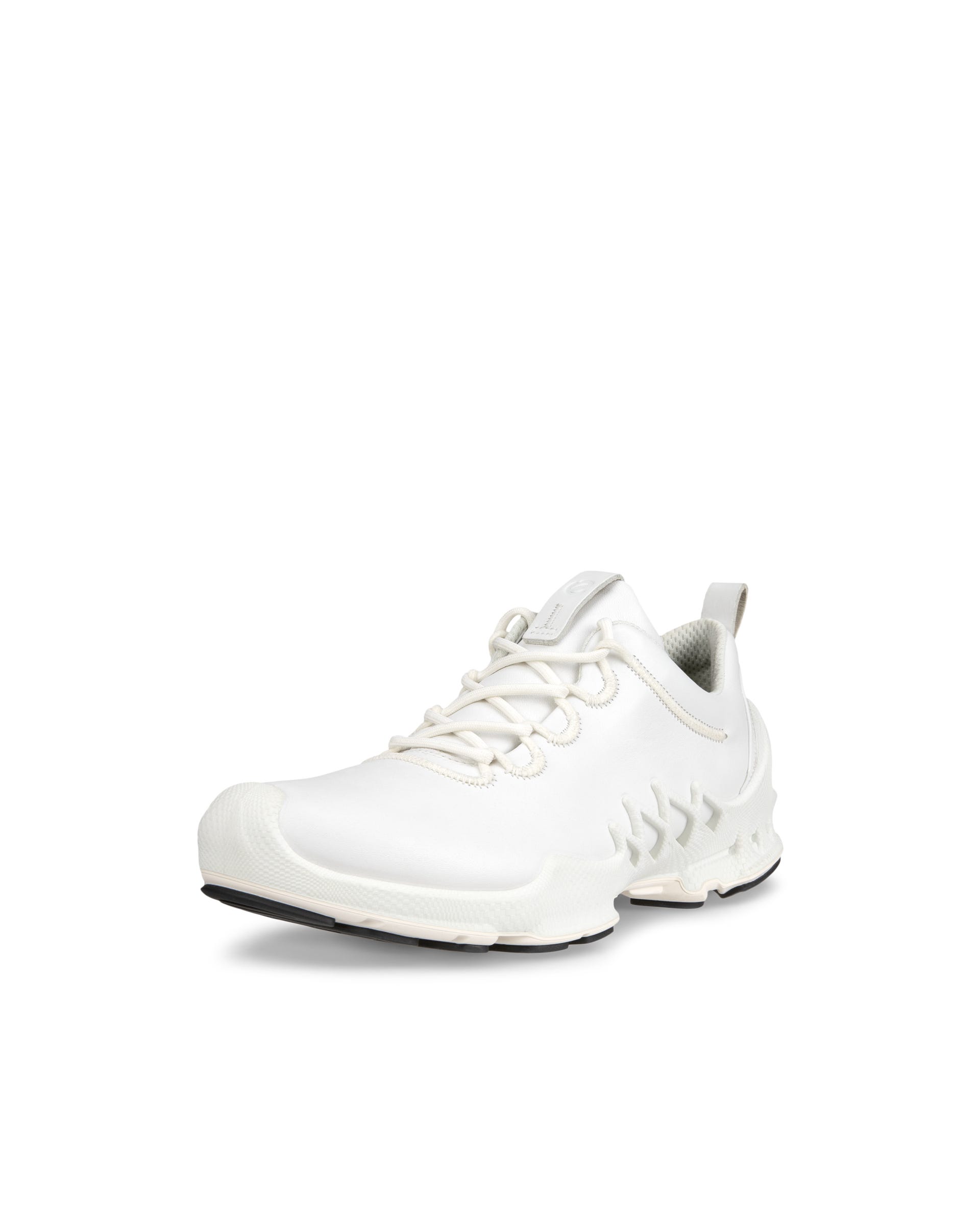 Women's ECCO® BIOM AEX Leather Shoe - White - Main