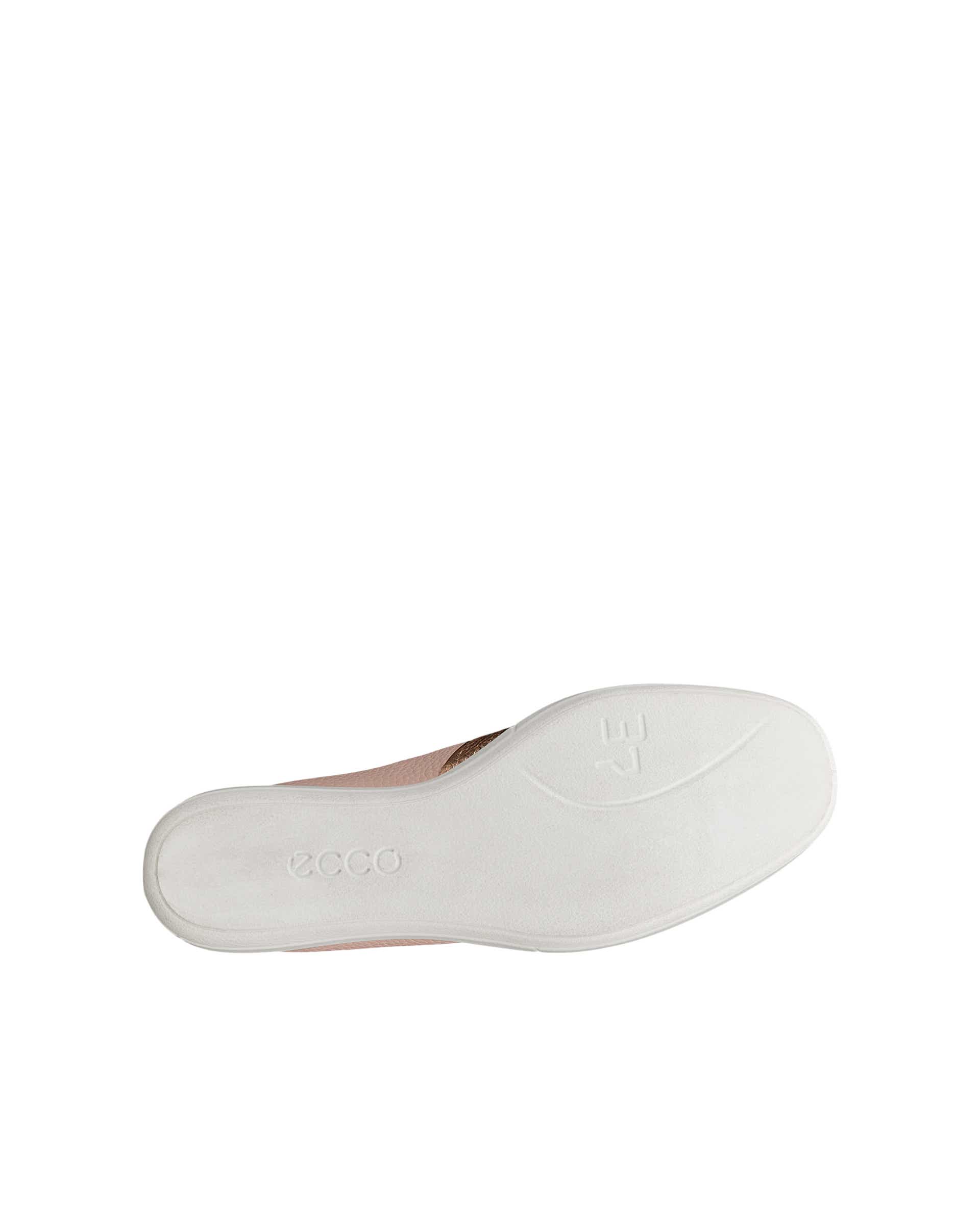 ECCO Simpil ウィメンズ レザーローファー - メタリック - Sole
