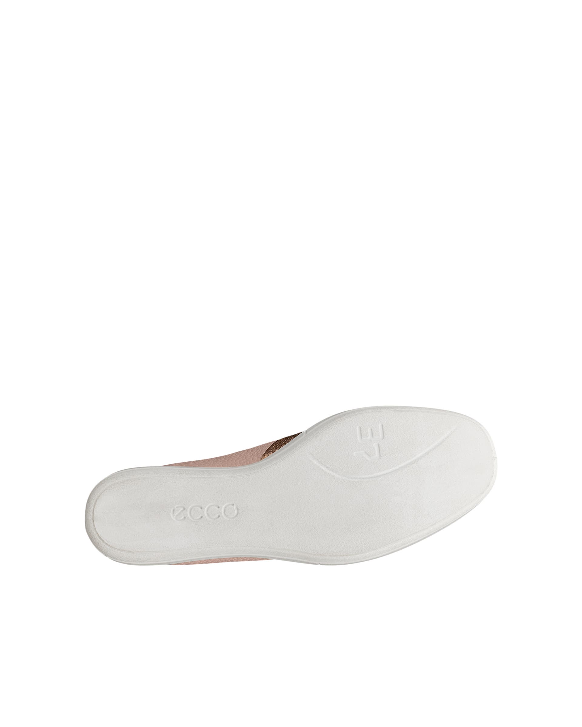 ECCO Simpil ウィメンズ レザーローファー - メタリック - Sole