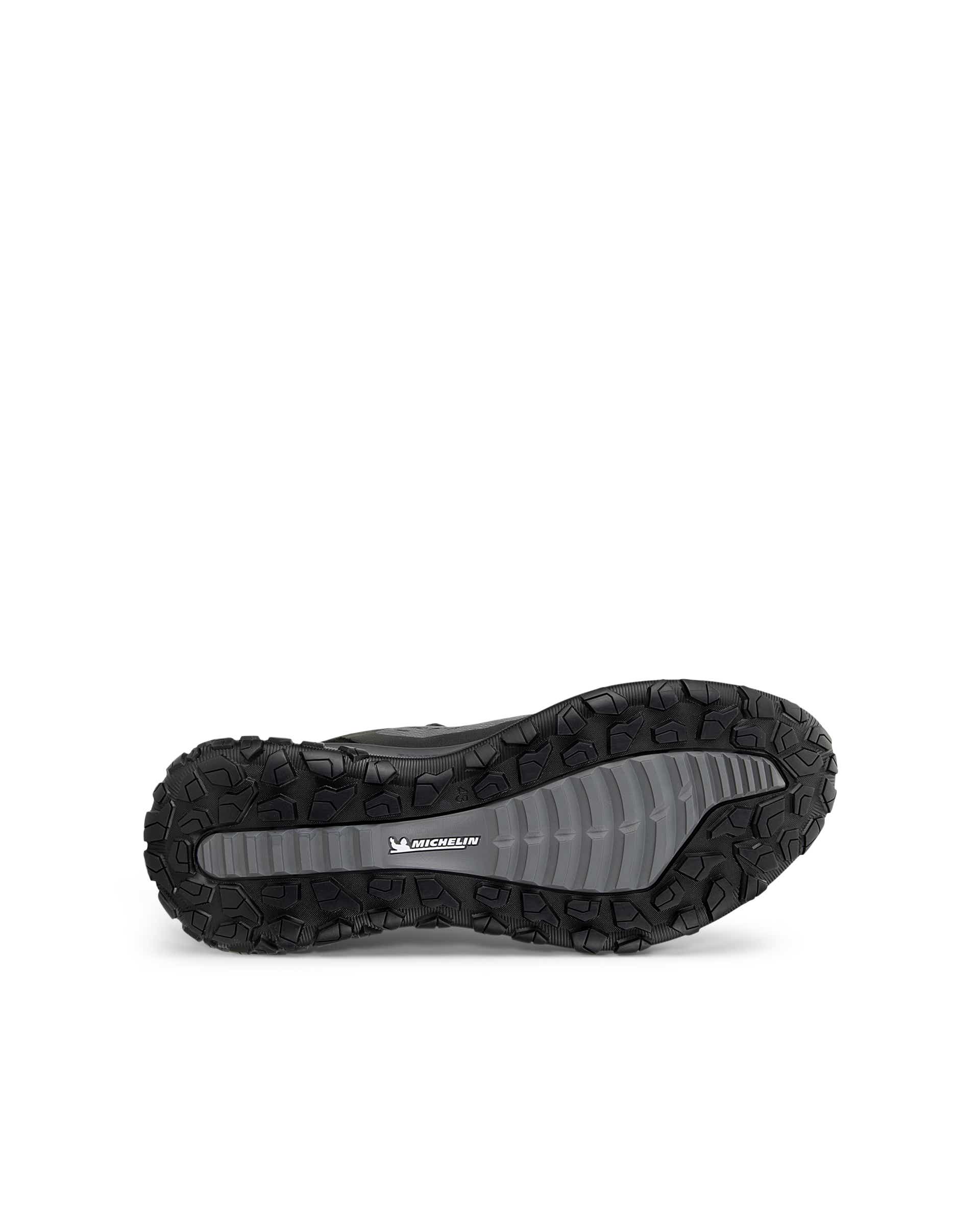 Men's ECCO® ULT-TRN Textile Outdoor Trainer - Grey - Sole