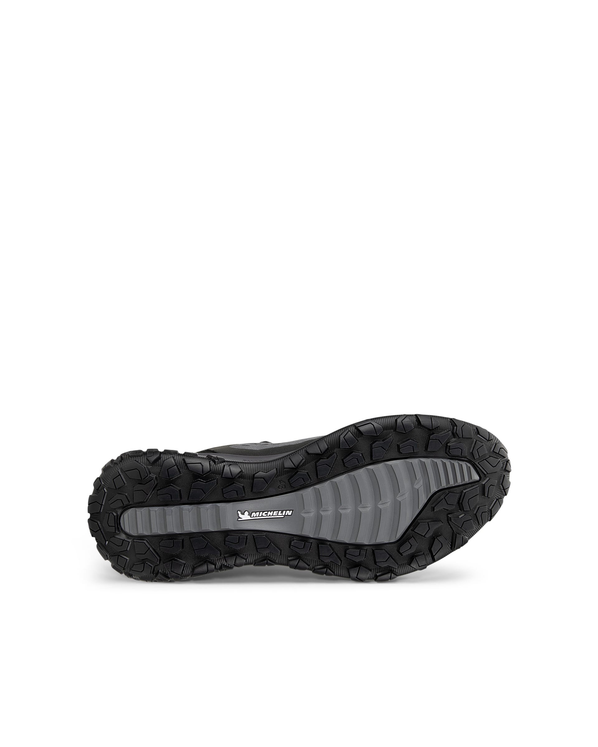Men's ECCO® ULT-TRN Textile Outdoor Trainer - Grey - Outside