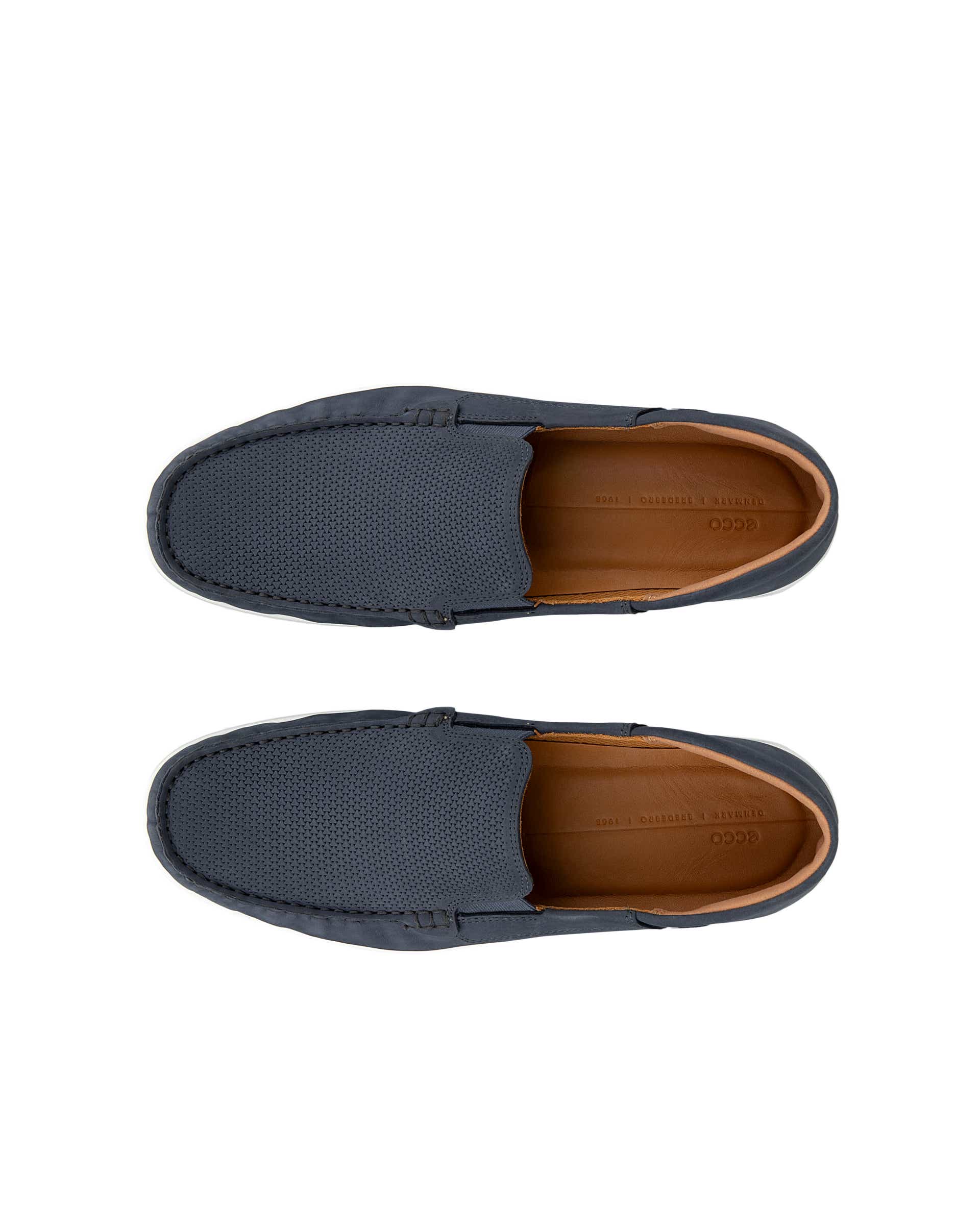 ECCO S LITE MOC MEN'S LOAFER - Blue - Top left pair
