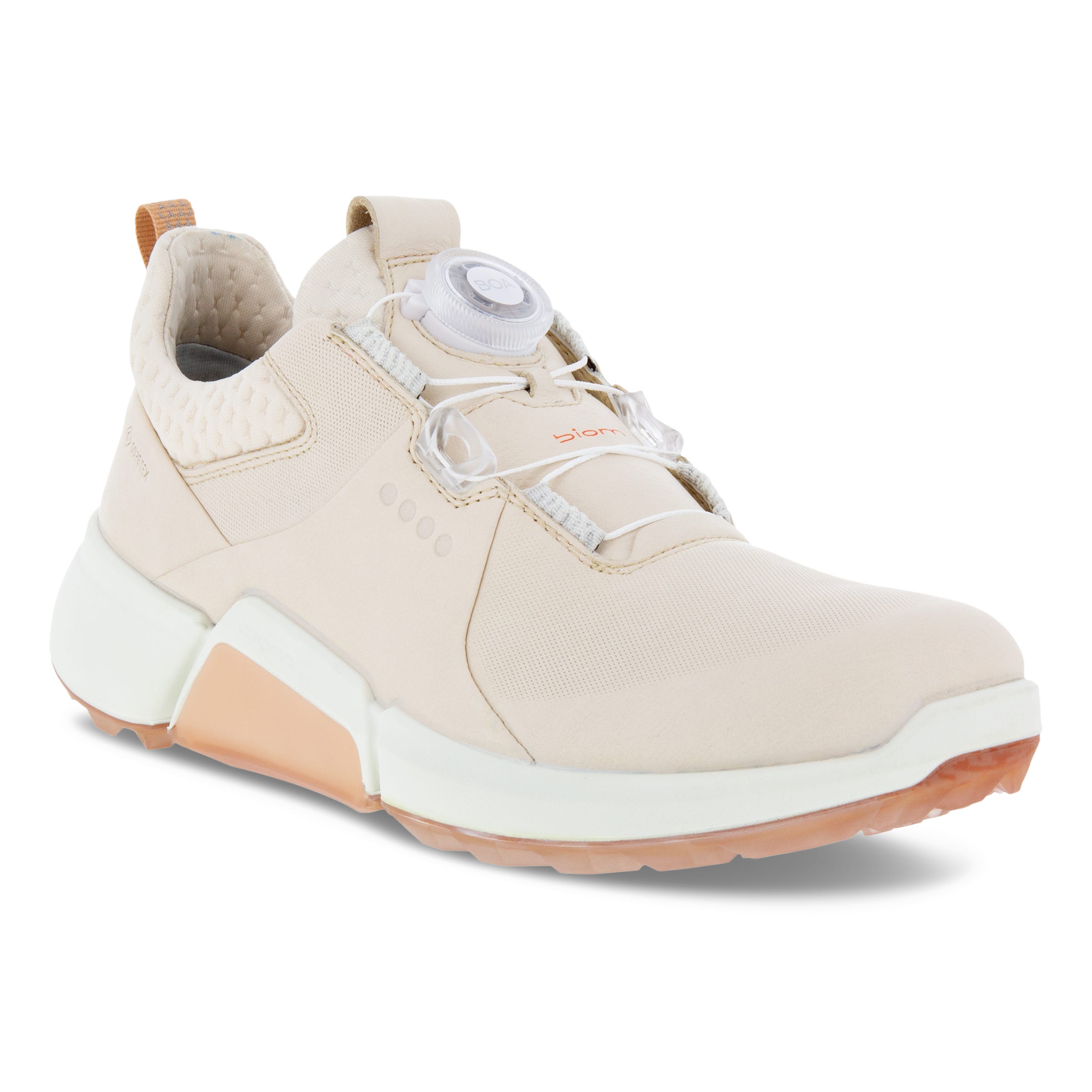 ECCO Golf BIOM H4 ウィメンズ レザーGore-Texゴルフシューズ | ベージュ ECCO Golf BIOM H4 ウィメンズ レザーGore-Texゴルフシューズ | ベージュ