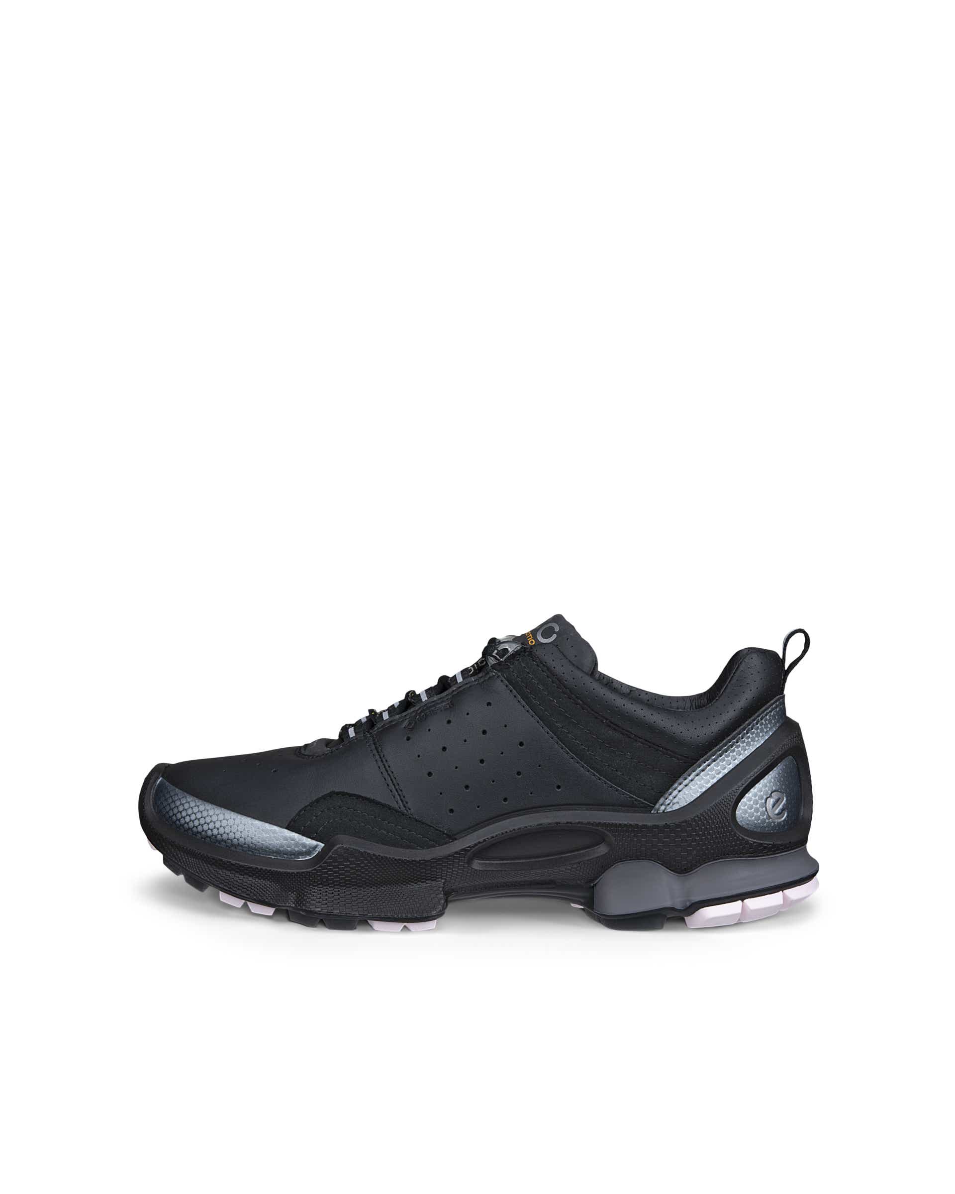 ECCO BIOM C2-TRAIL WOMEN ウィメンズ レザースニーカー - ブラック - Outside