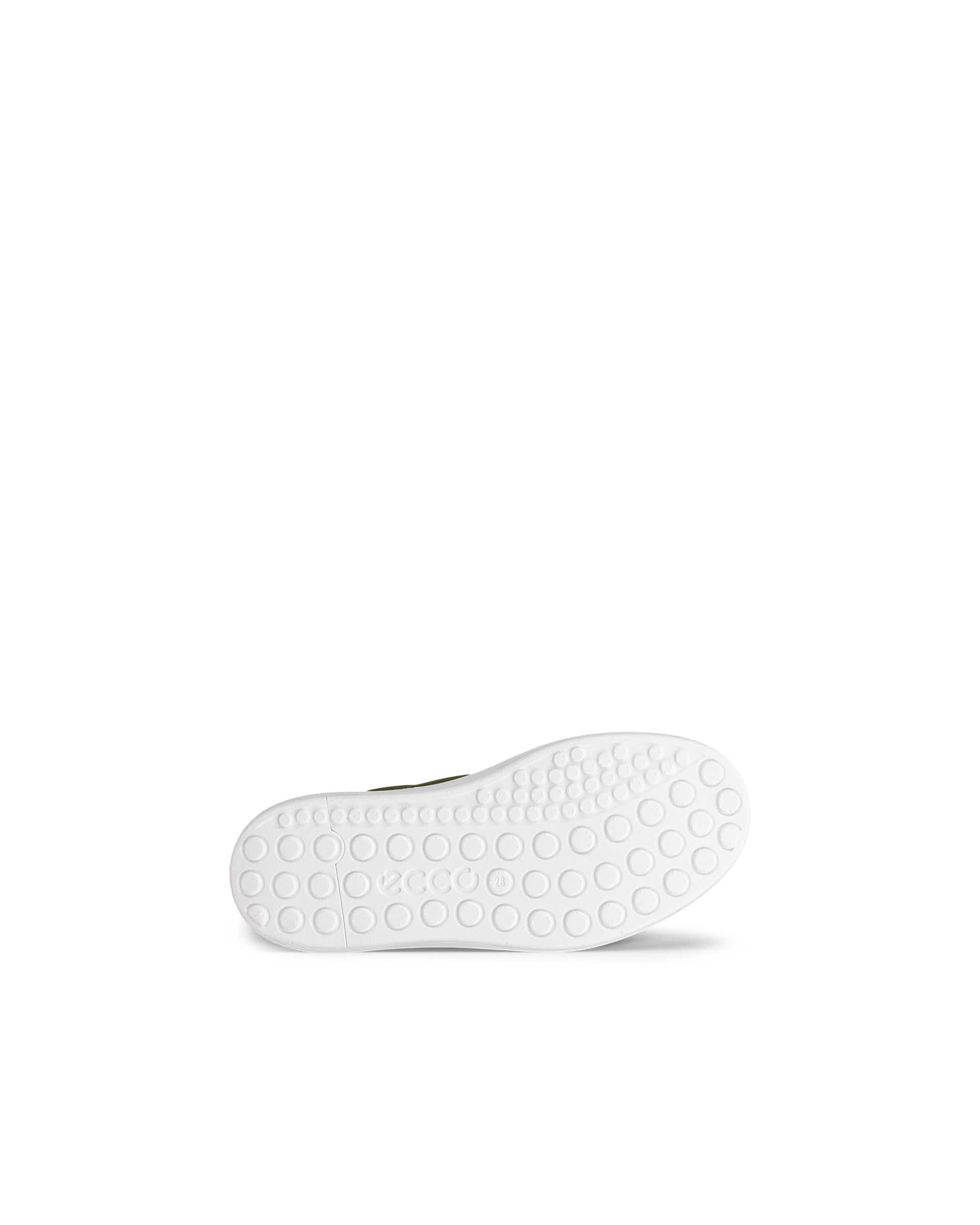 ECCO® Soft 60 gyerek bőr sneaker - Zöld - Sole