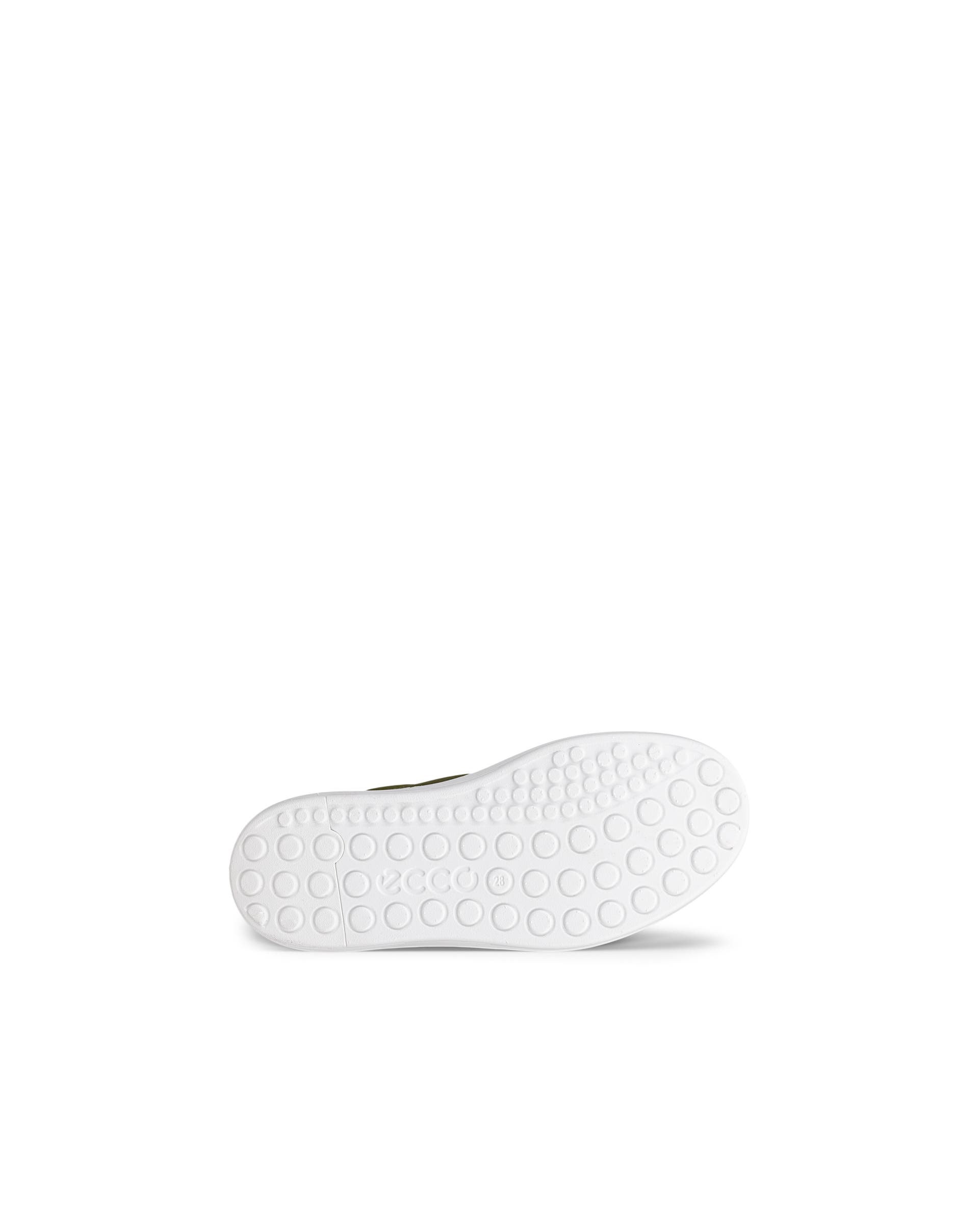 ECCO® Soft 60 gyerek bőr sneaker - Zöld - Sole