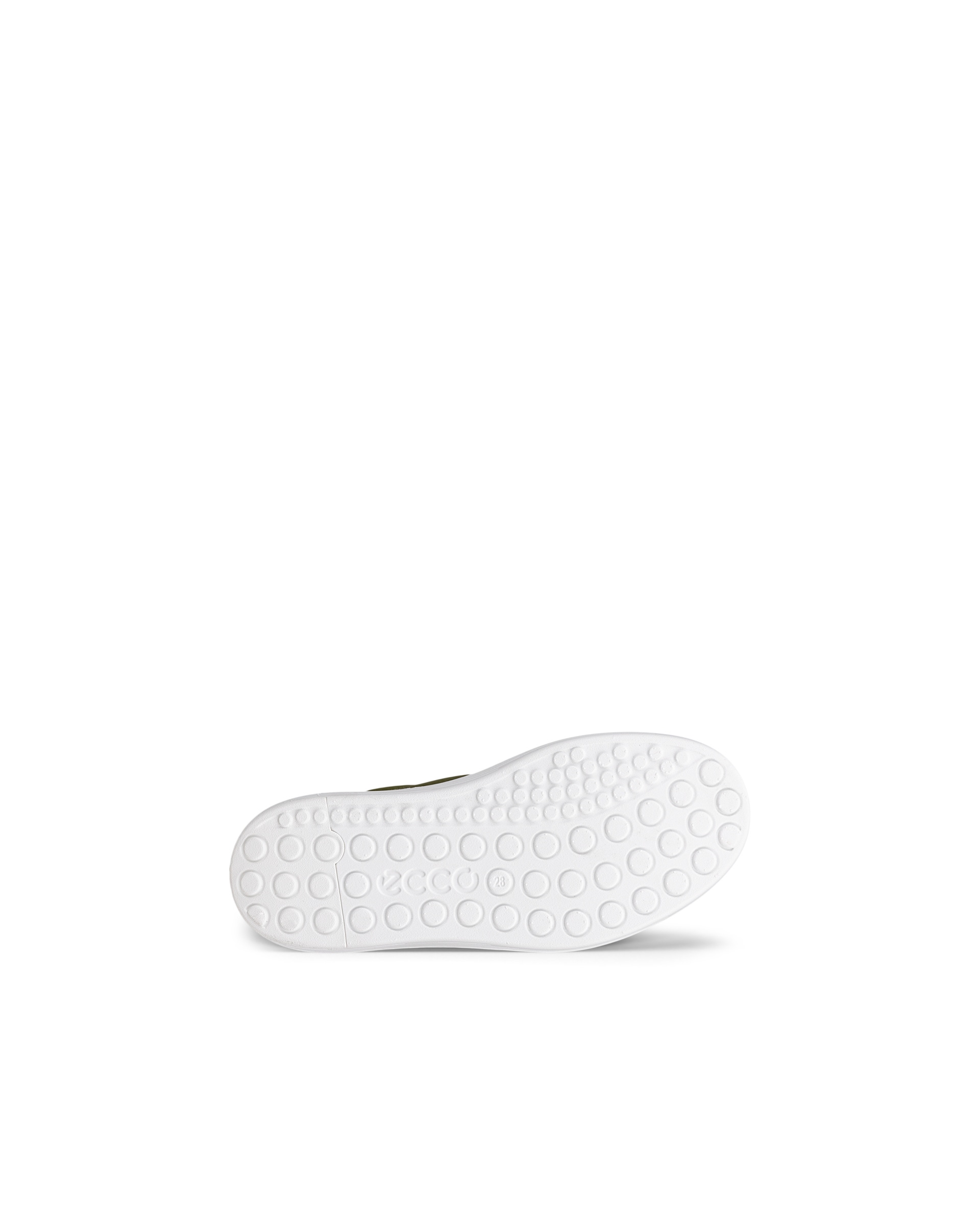 ECCO® Street Platform baskets en cuir pour femme - Vert - Sole