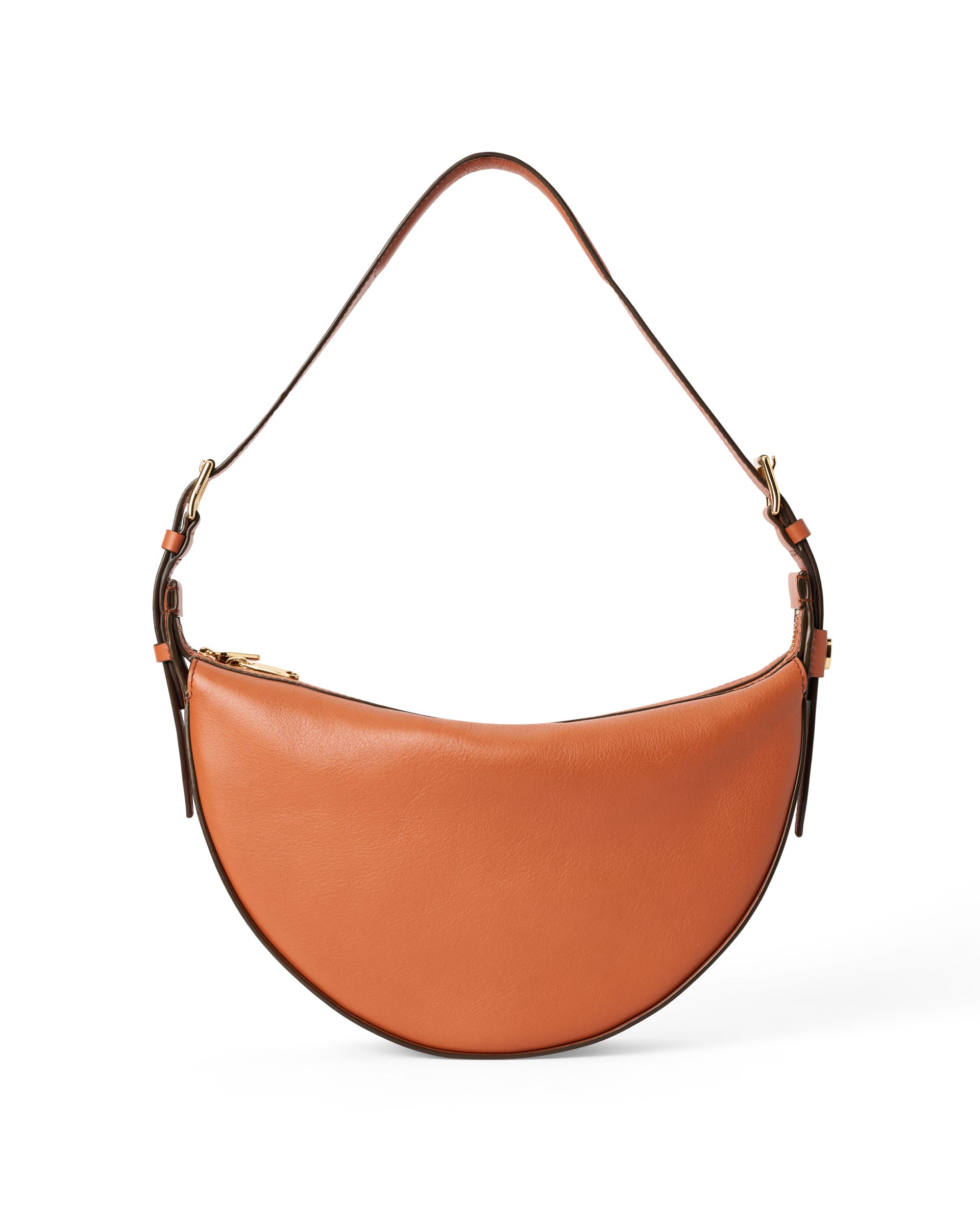 ECCO® FORTUNE Leather Shoulder Bag - Brown - Back