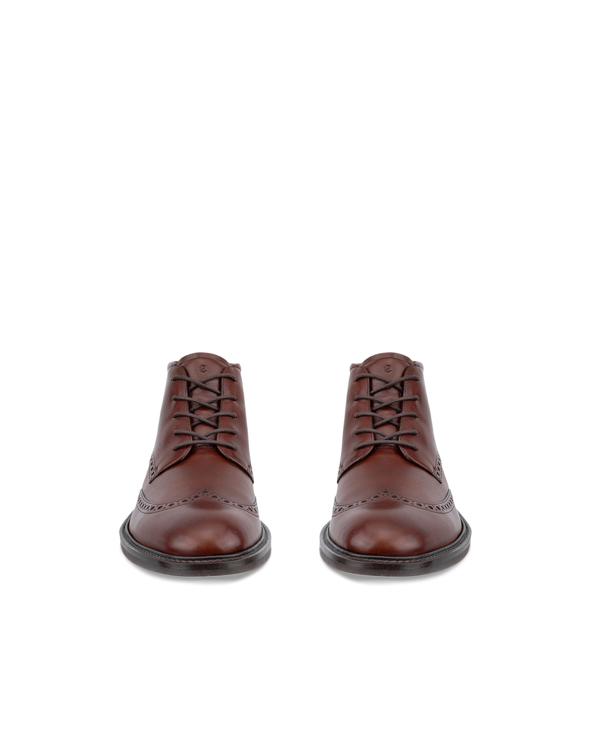 Men's ECCO® METROPOLE PRAGUE Leather Ankle Boot - Brown - Outside