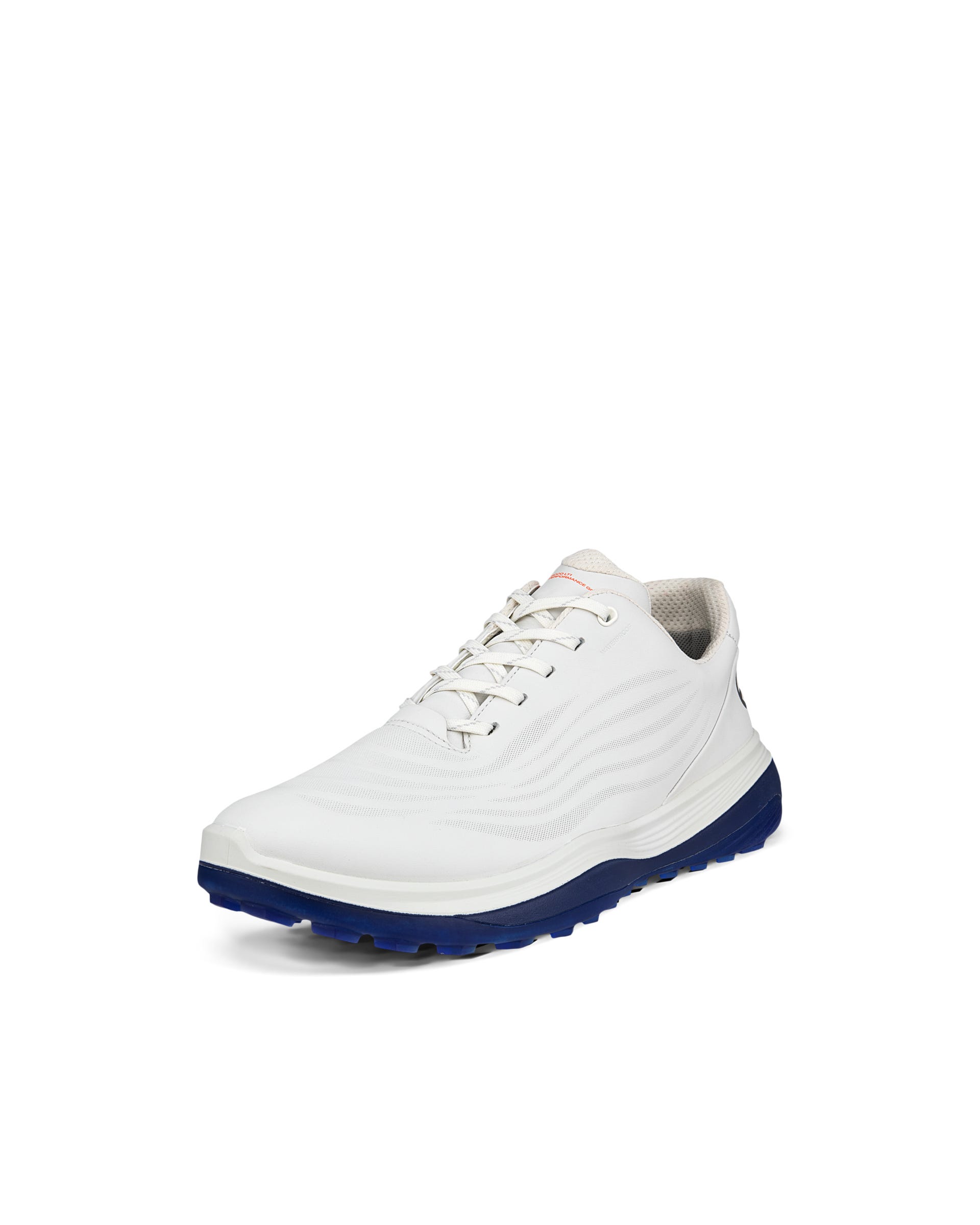 ECCO LT1 GOLF LACE Men メンズ レザーウォータープルーフゴルフシューズ - ホワイト - Main