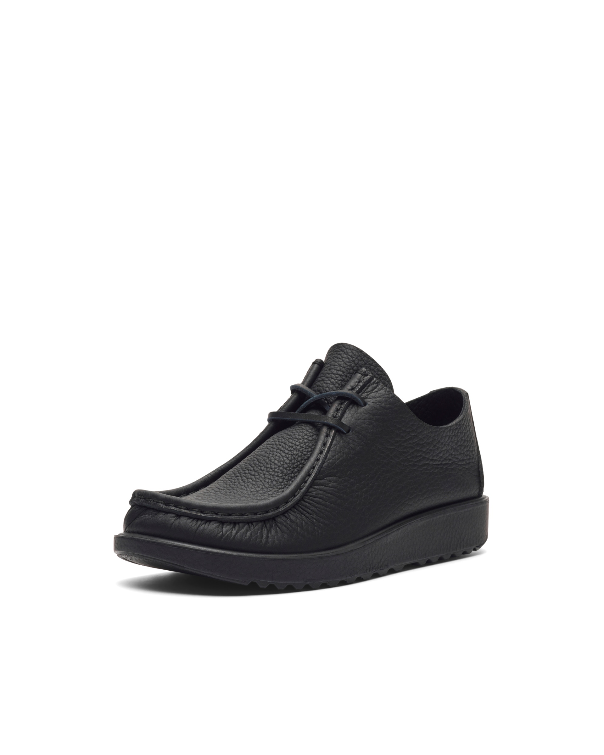 ECCO®.Kollektive Joke Leather Lace Shoe | Black