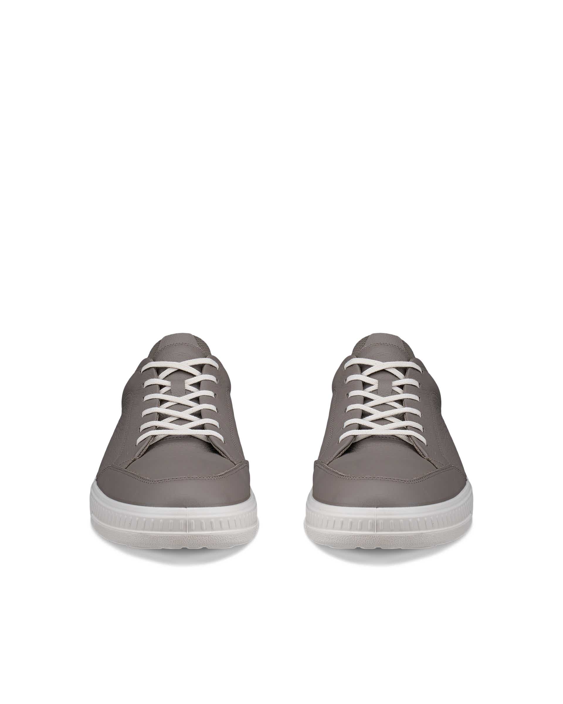 Men's ECCO® MOVE Leather Sneaker - Gray - Front pair