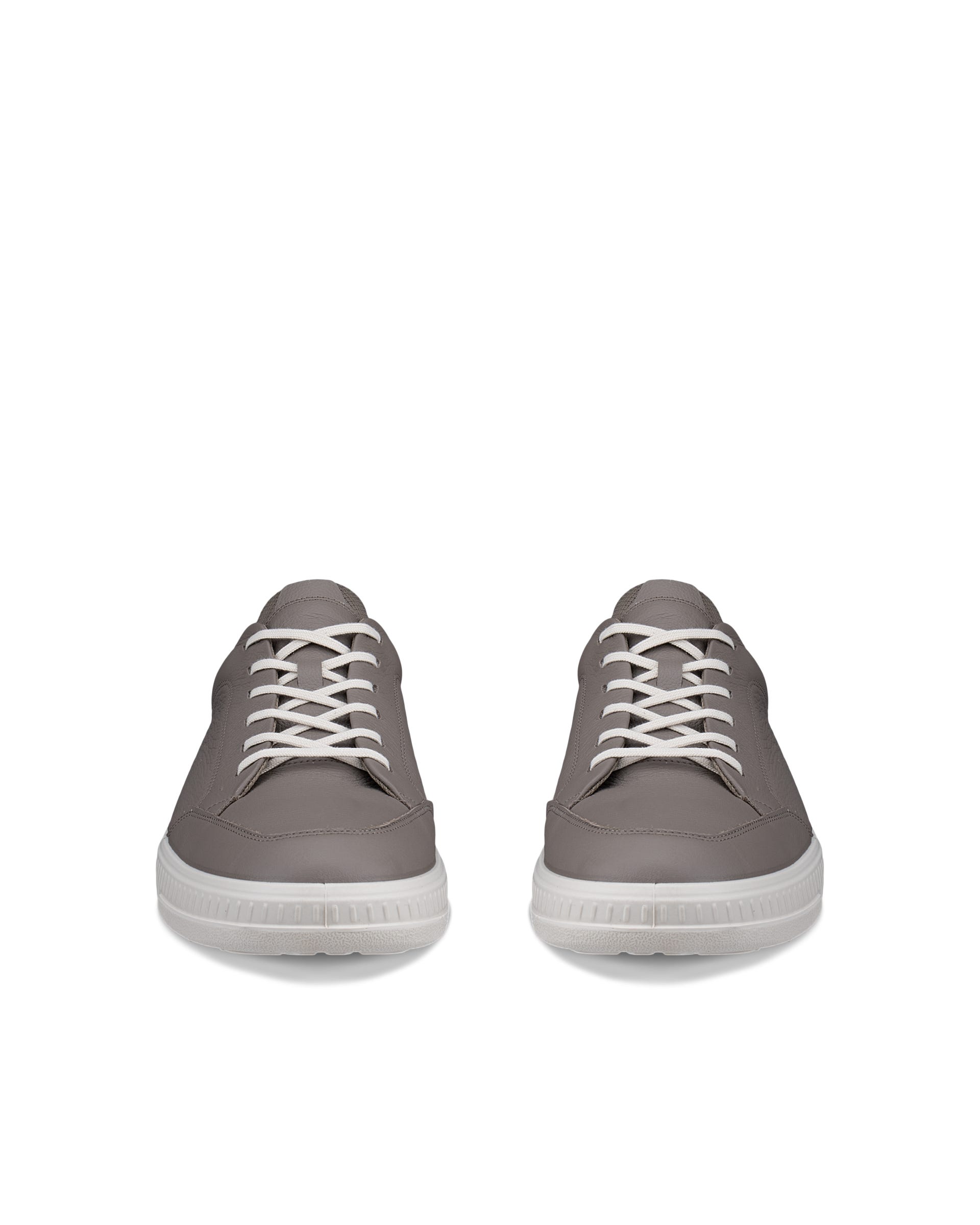 Men's ECCO® MOVE Leather Sneaker - Gray - Front pair
