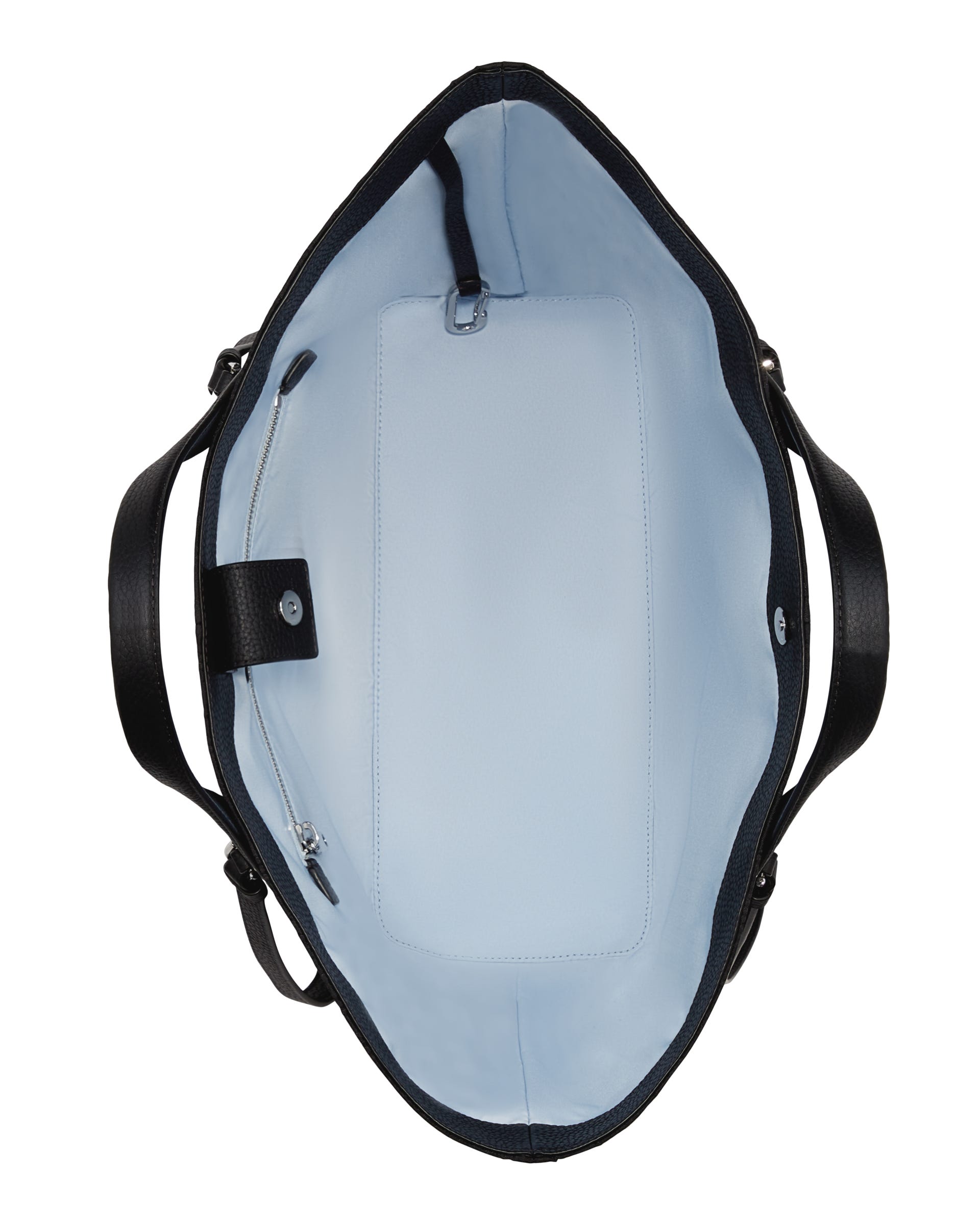 ECCO® Tote Jacquard Wave Tote Bag - Black - Birdeye