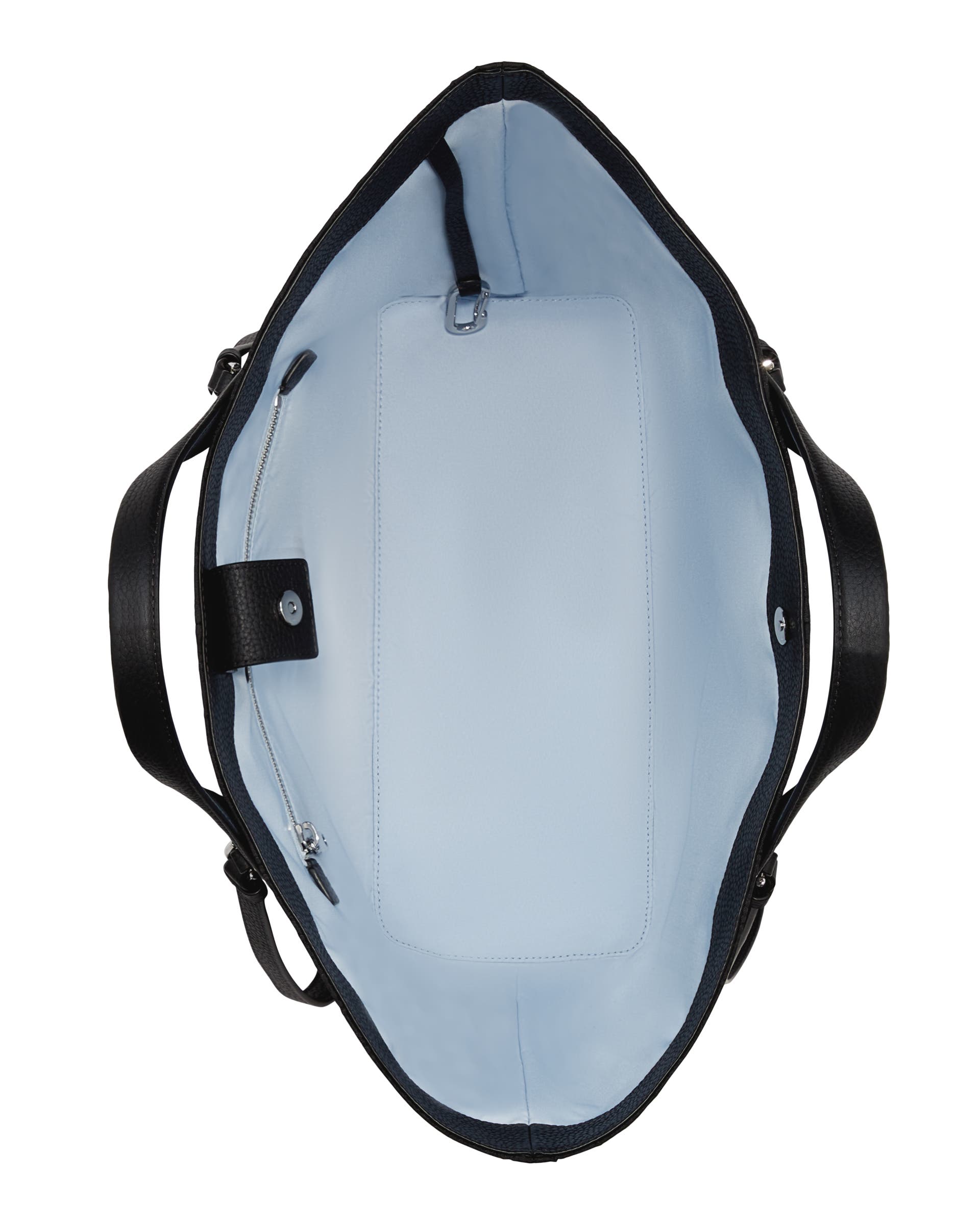 ECCO® Tote Jacquard Wave Tote Bag - Black - Birdeye