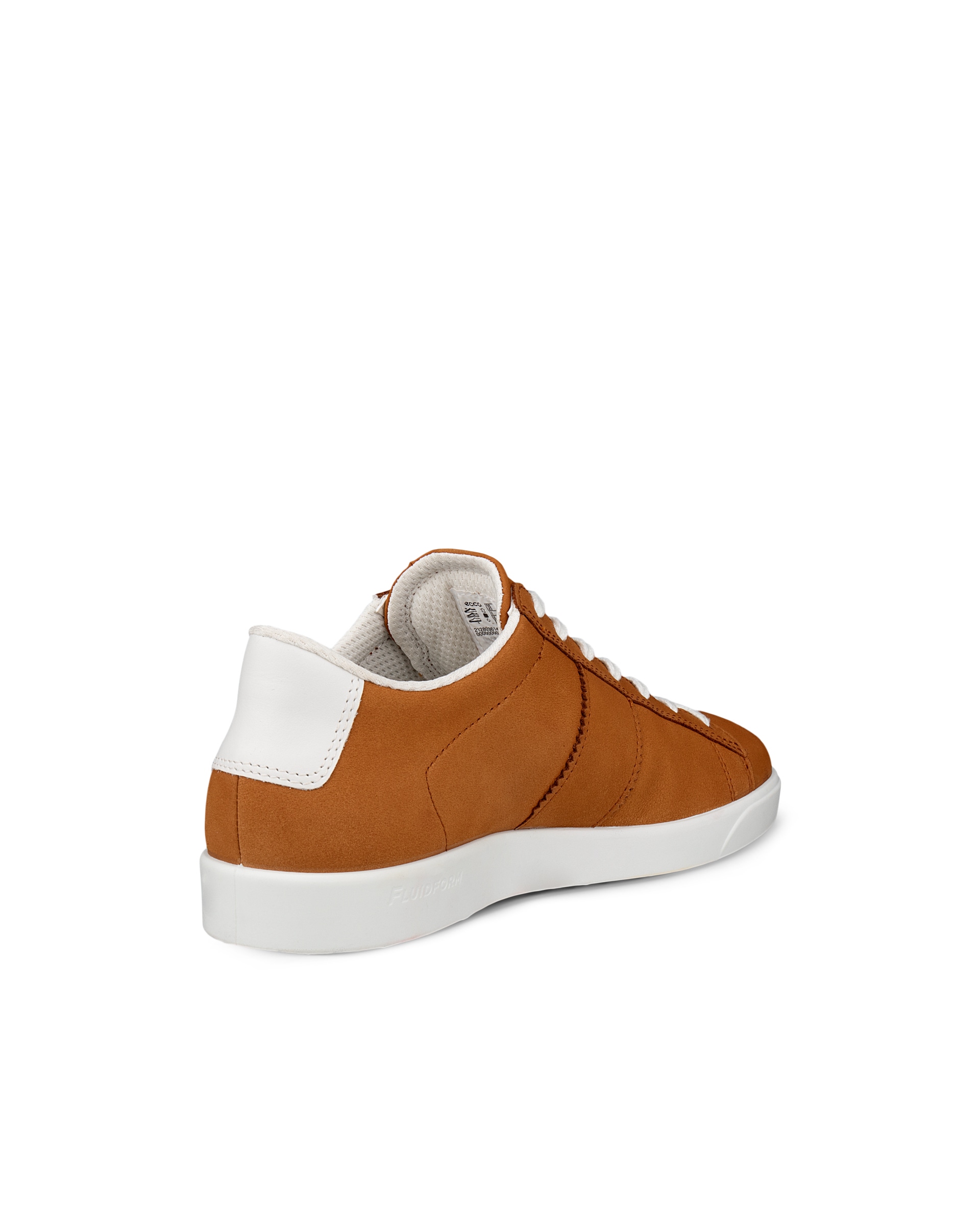 ECCO® STREET LITE baskets en nubuck pour femme - Brun - Back