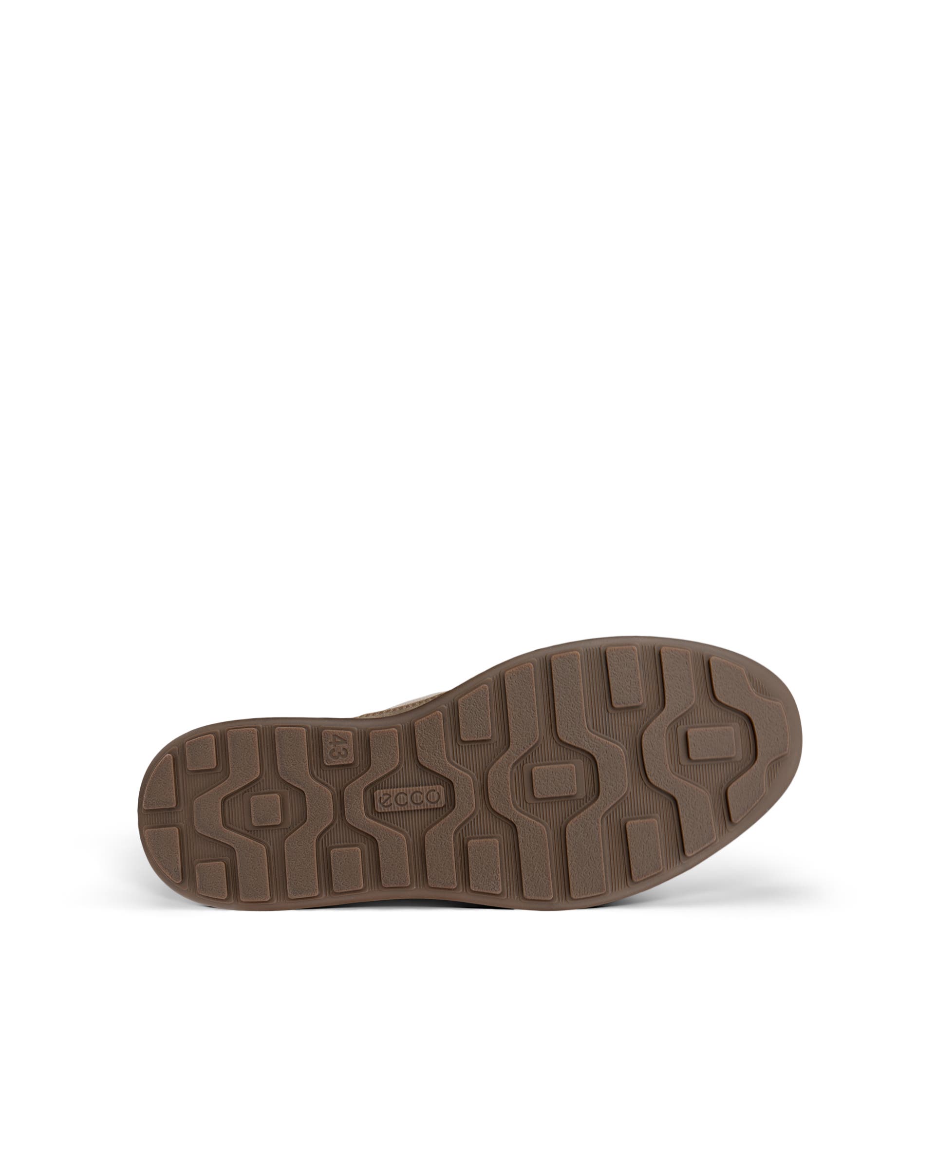 Męskie tekstylne sneakersy ECCO® BYWAY 2.0 - Brązowy - Sole