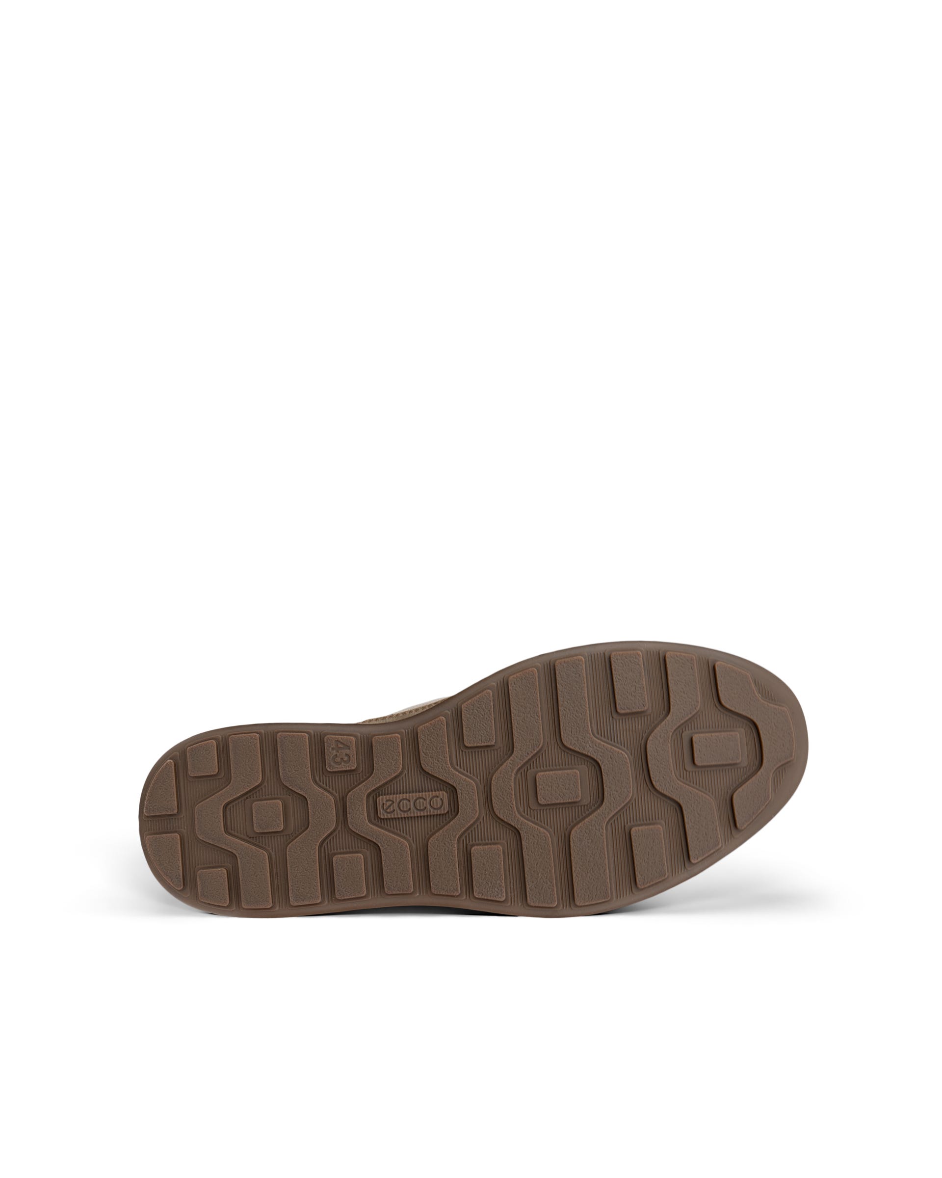 Męskie tekstylne sneakersy ECCO® BYWAY 2.0 - Brązowy - Sole