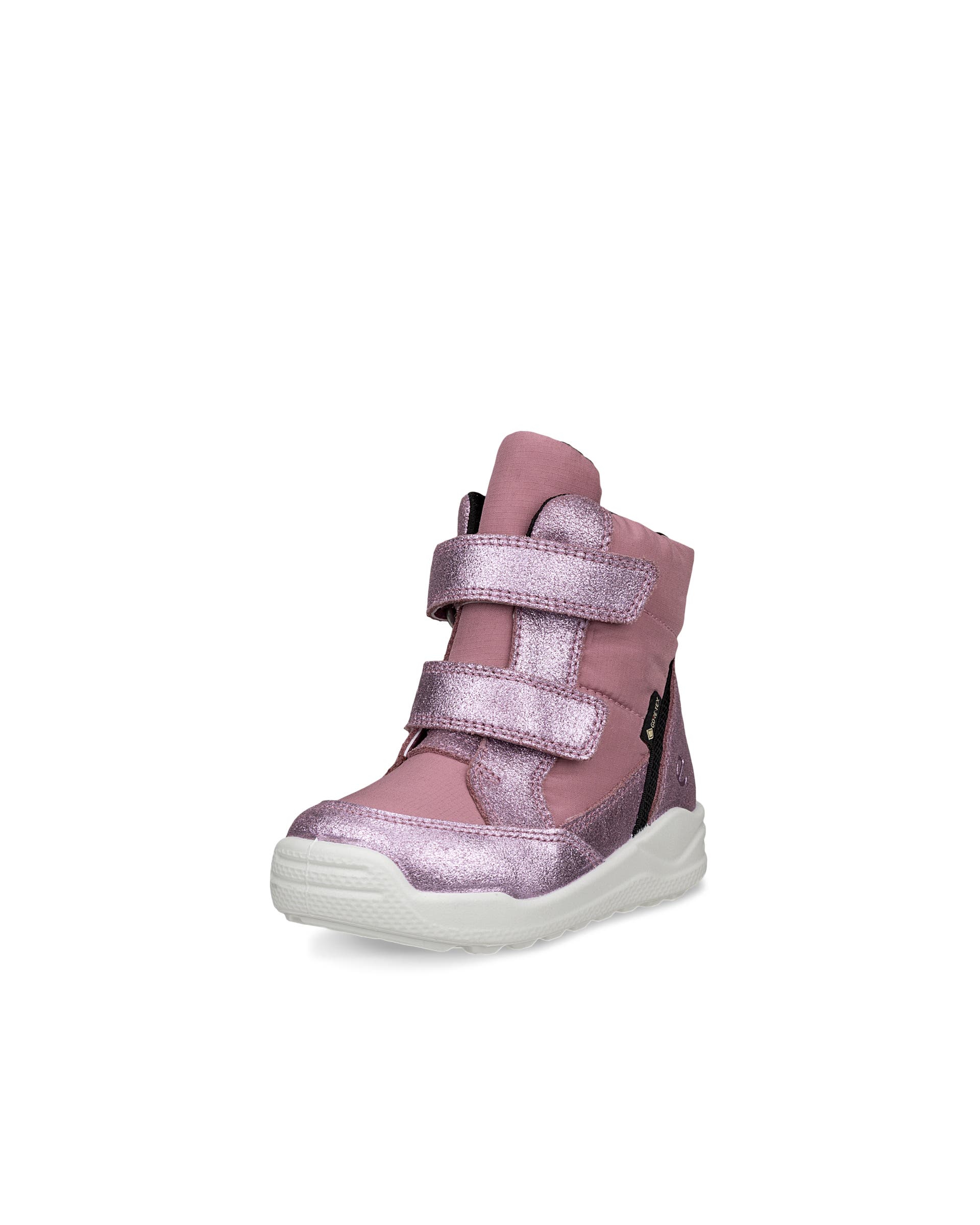 ECCO® URBAN MINI Halvhög mockakänga med Gore-Tex barn - Rosa - Main