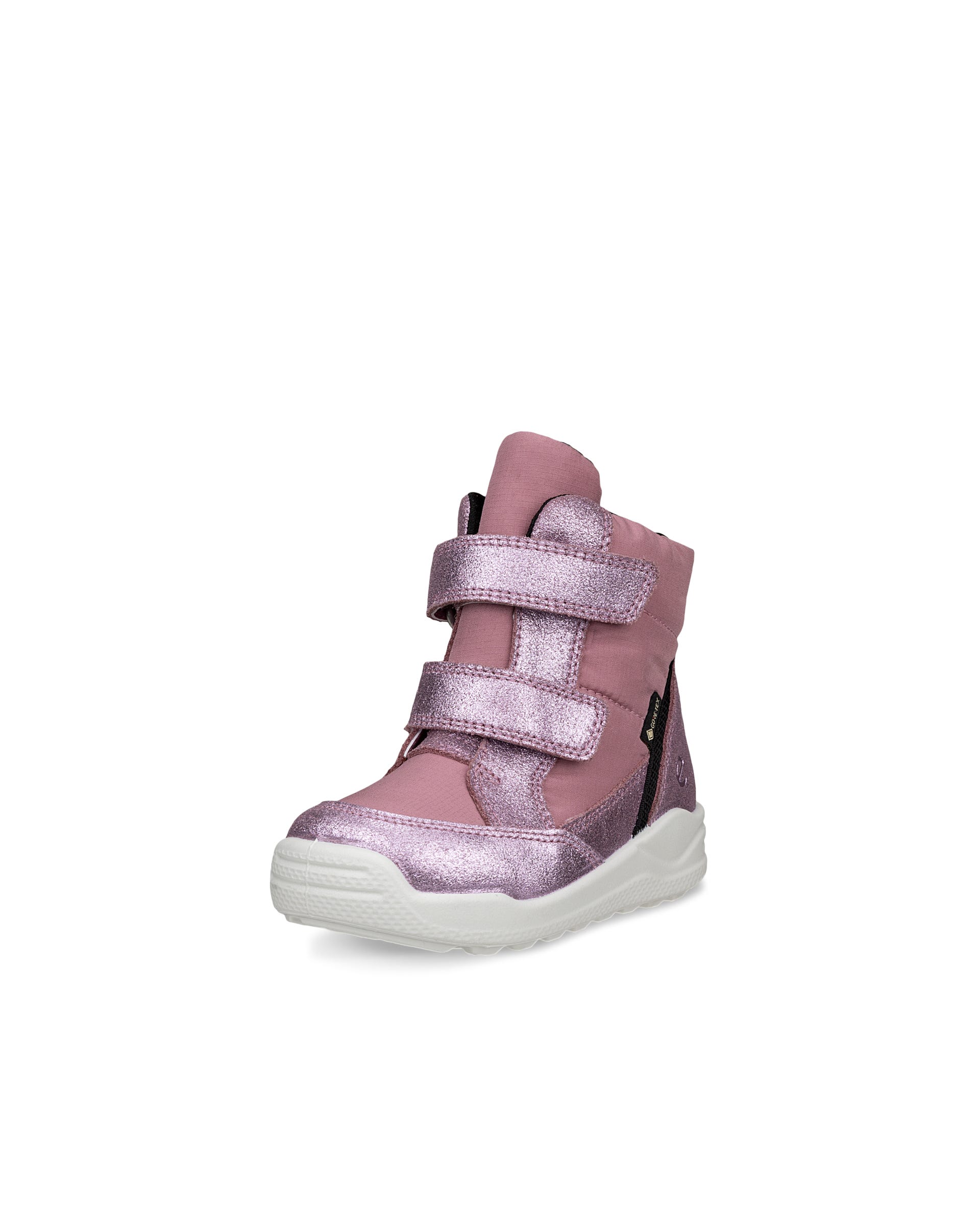ECCO® URBAN MINI Halvhög mockakänga med Gore-Tex barn - Rosa - Main
