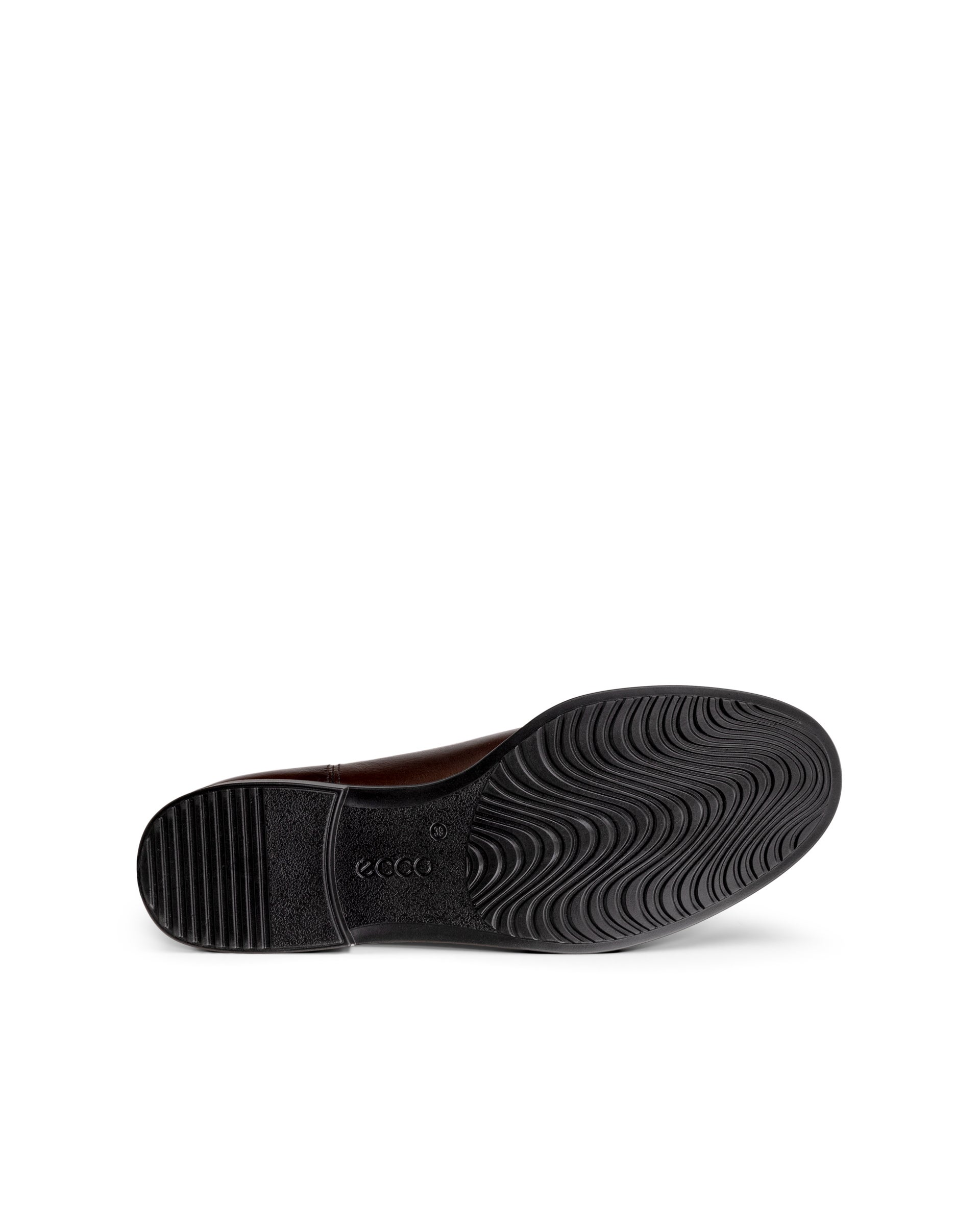 ECCO® Dress Classic 15 botte Chelsea en cuir pour femme - Brun - Sole