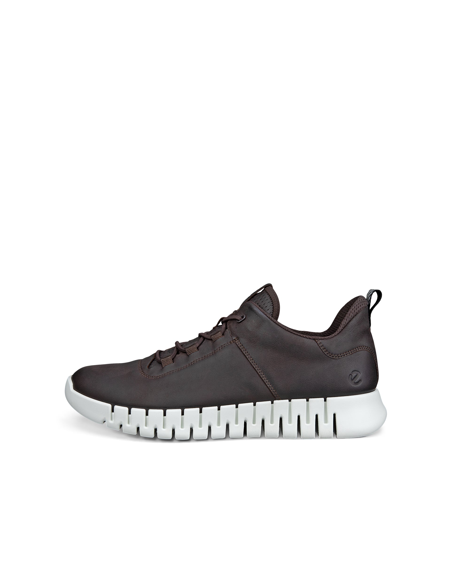 ECCO® Gruuv Herren Sneaker aus Nubukleder - Braun - Outside
