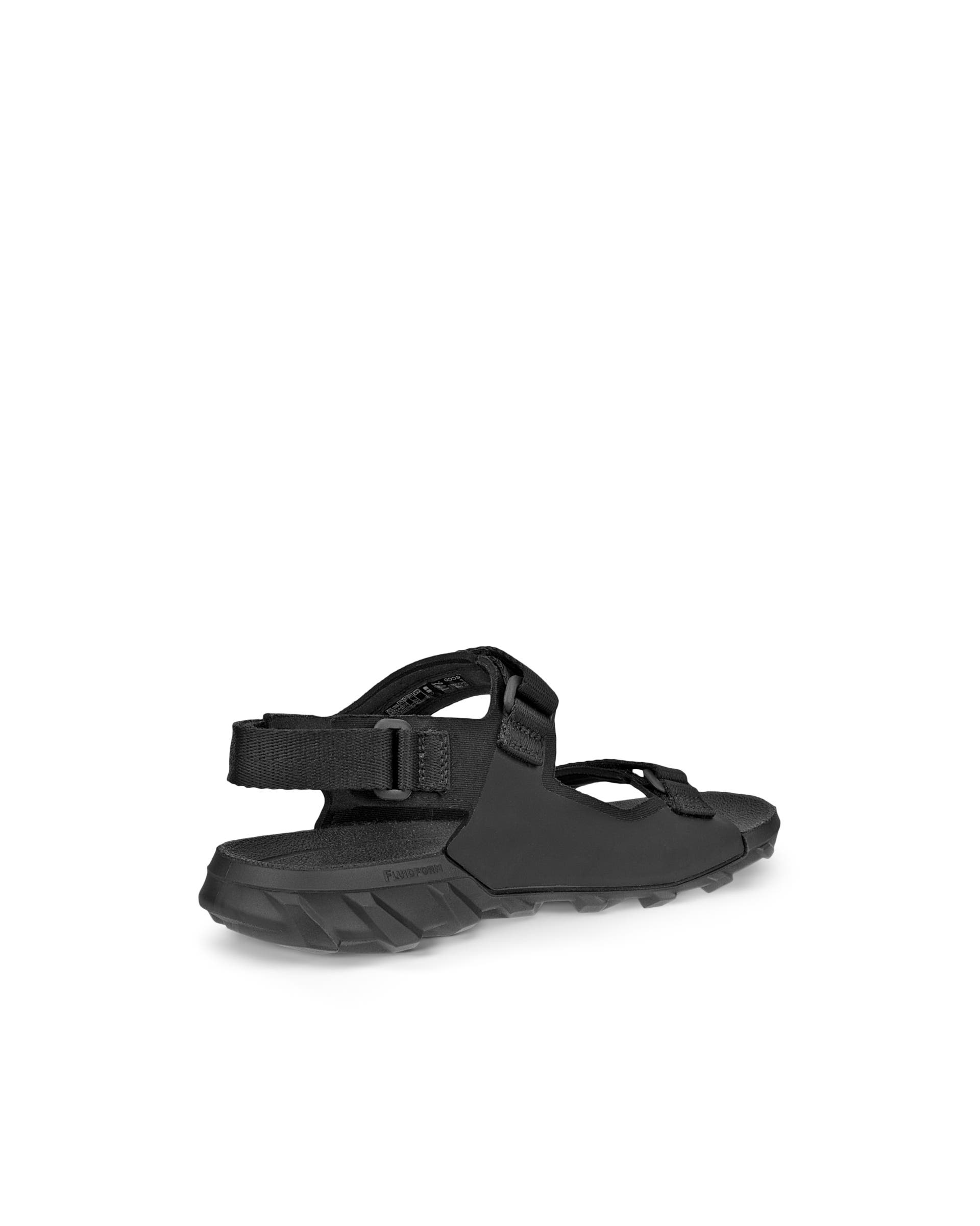 Women's ECCO® MX Onshore Textile Two Strap Sandal - Black - Back