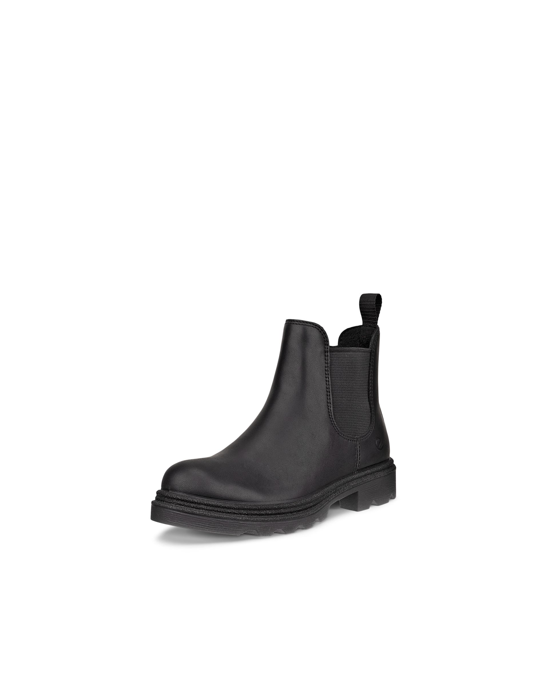 Botas Chelsea impermeable de piel ECCO® Grainer para niño/a - Negro - Outside