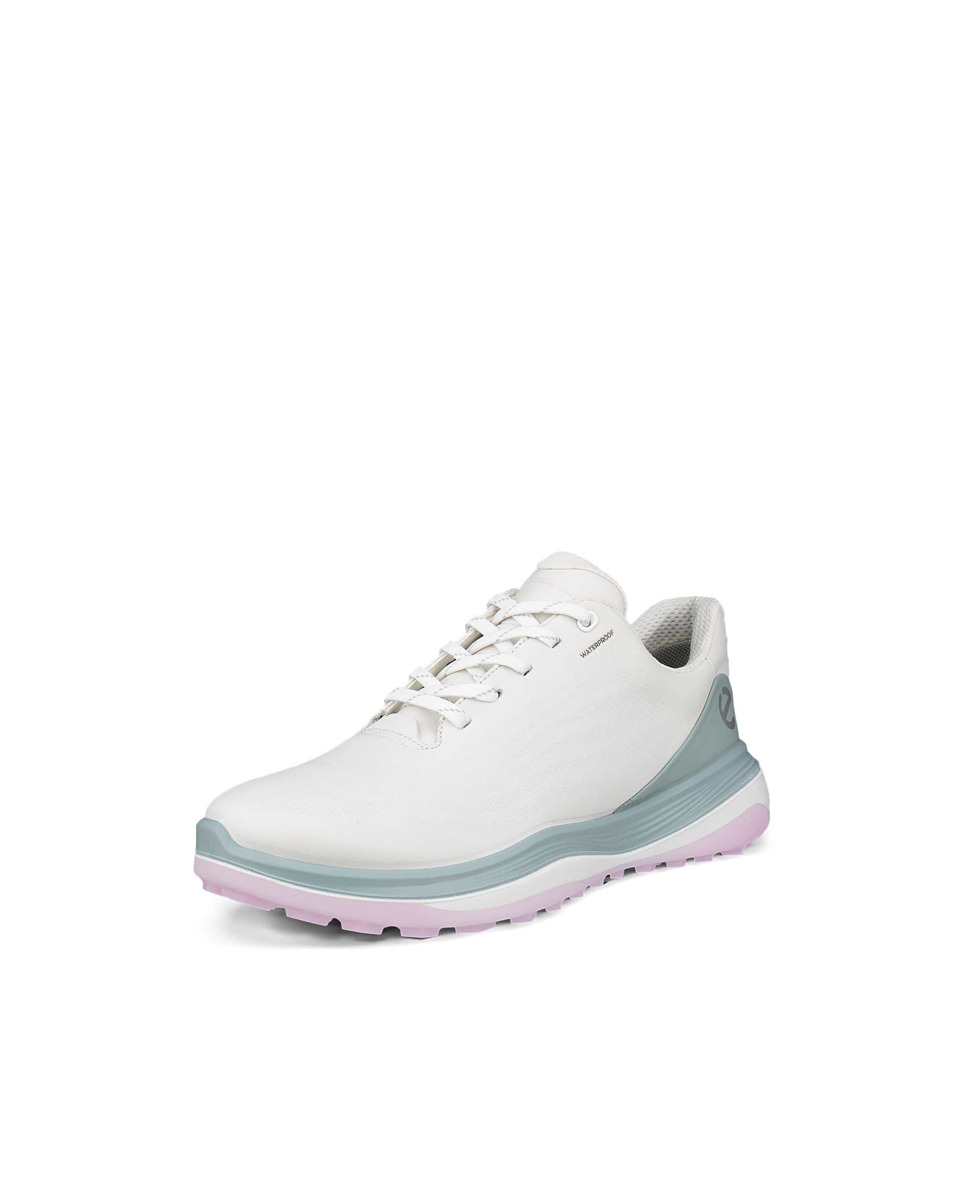 Sapatos golfe impermeáveis couro mulher ECCO® GOLF LT1 - Branco - Main