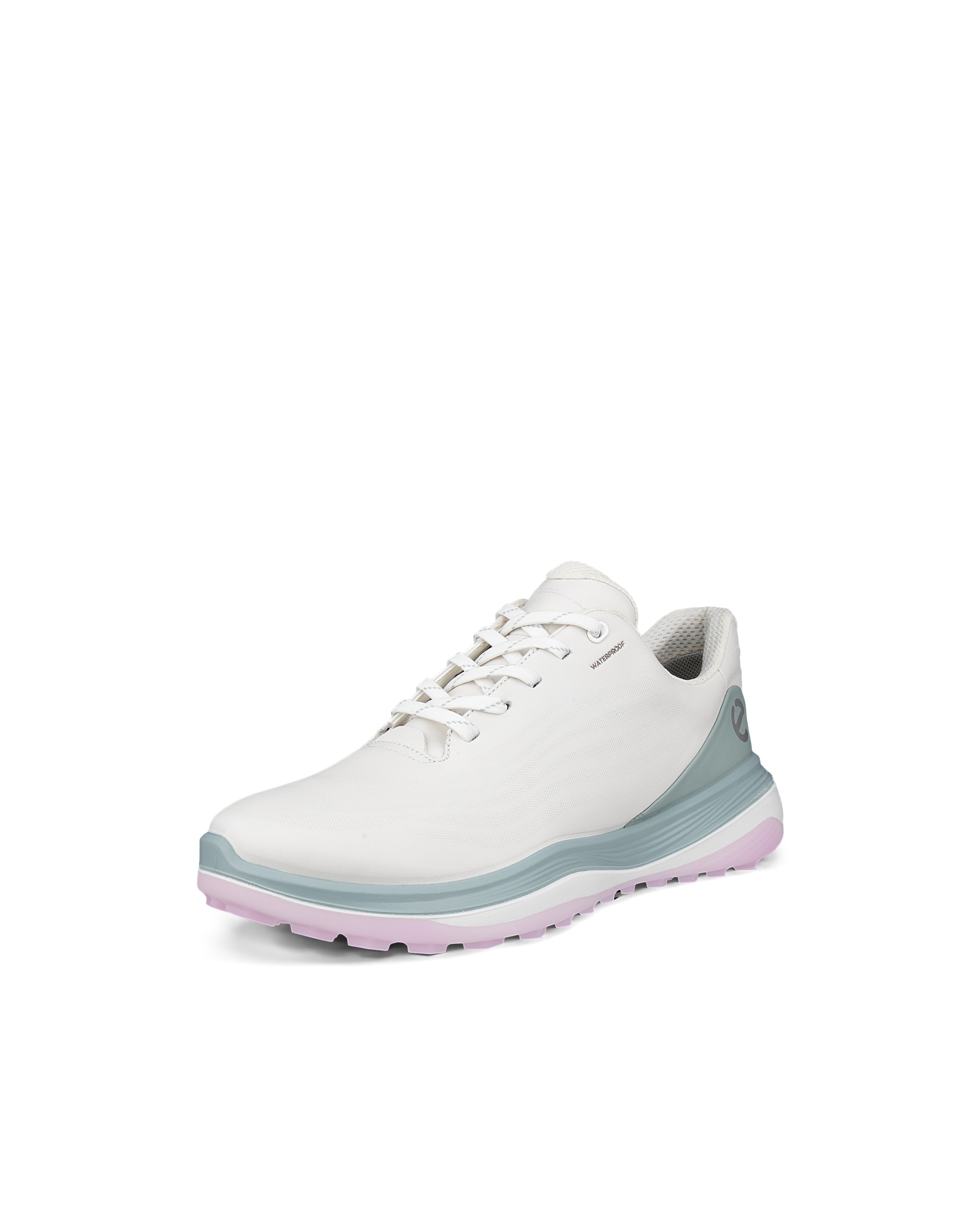 Sapatos golfe impermeáveis couro mulher ECCO® GOLF LT1 - Branco - Main
