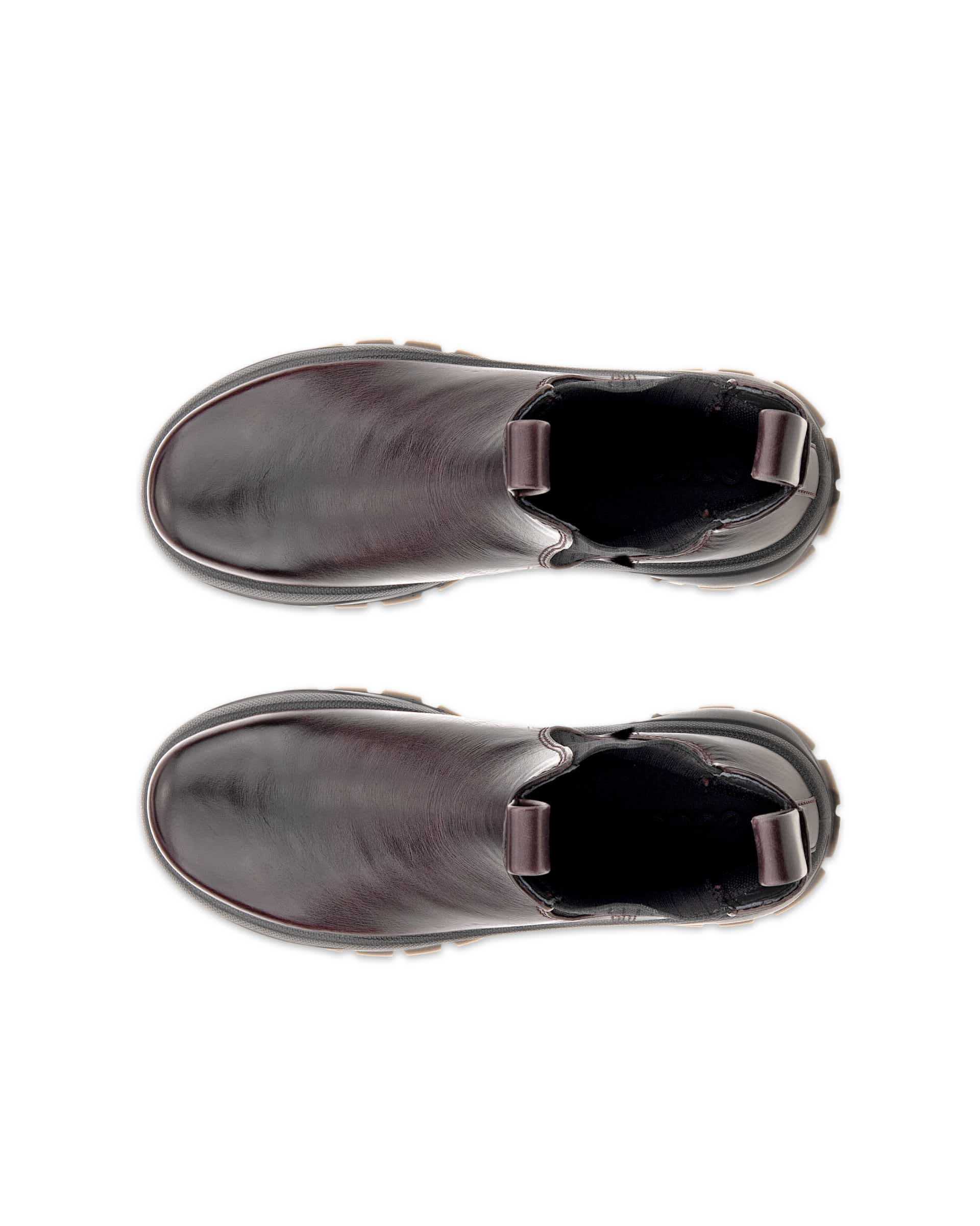 ECCO® TRACK 30 Damen Chelsea Boot aus Leder - Braun - Top left pair