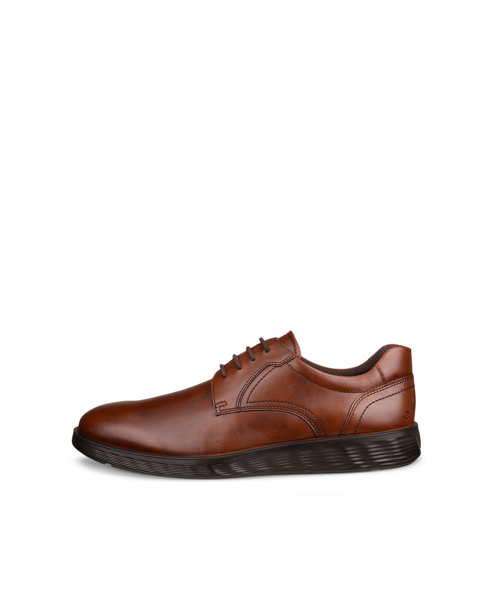 ECCO® S LITE HYBRID herre derby sko skinn - Brun - Outside