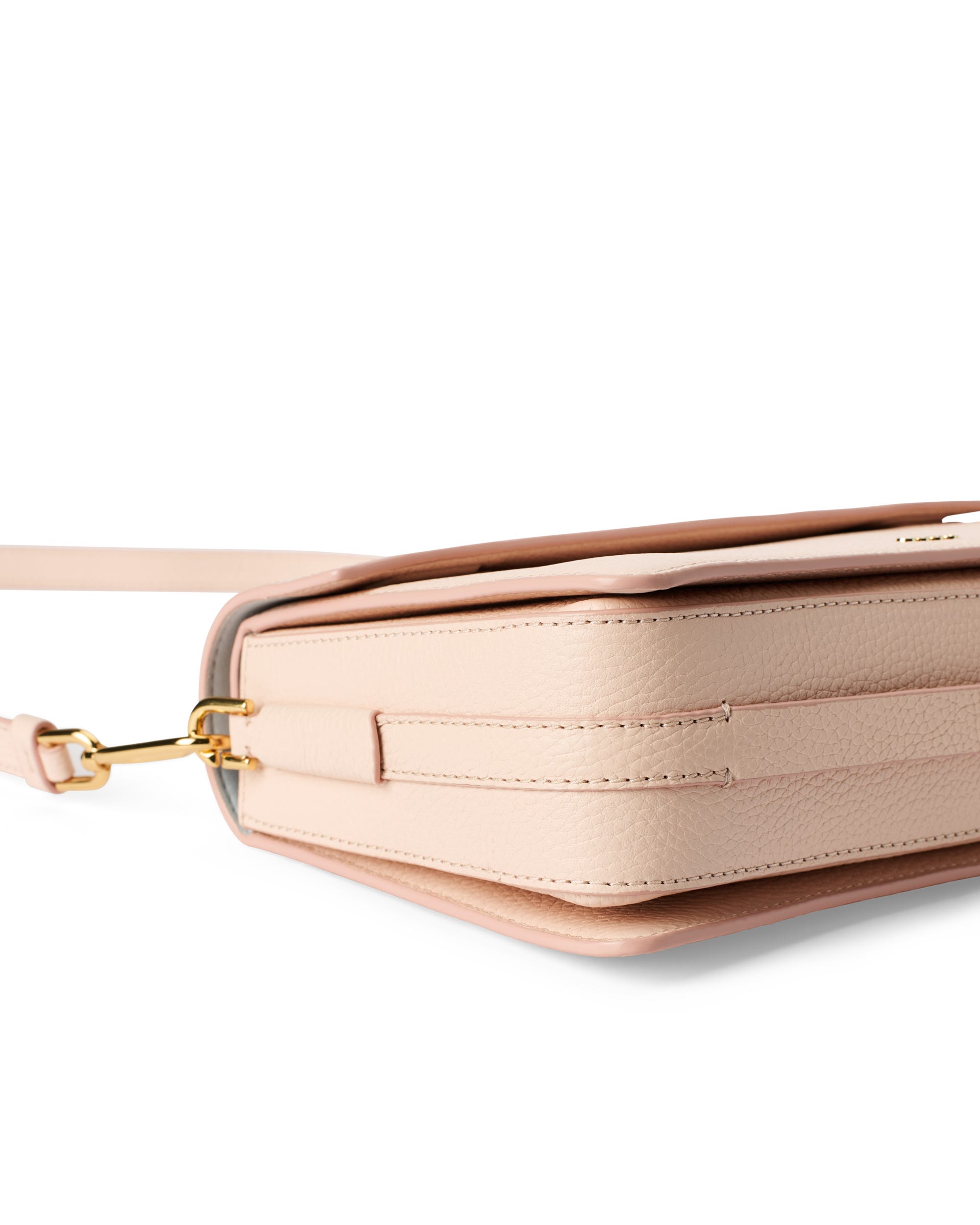 ECCO® PINCH leren crossbodytas - Roze - Detail-2